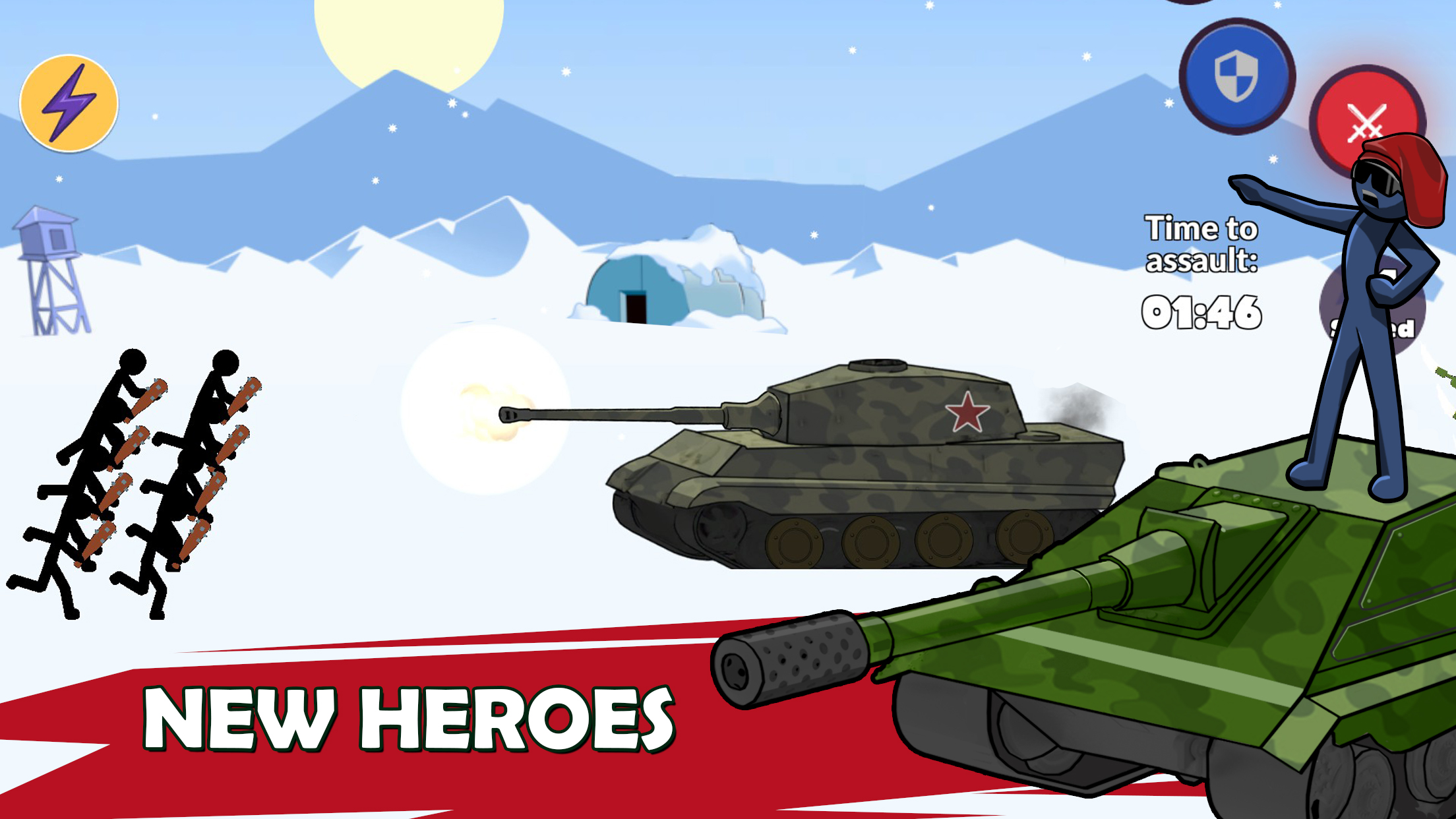 اسکرین شات 7 بازی Age of Stickman Battle of Empires