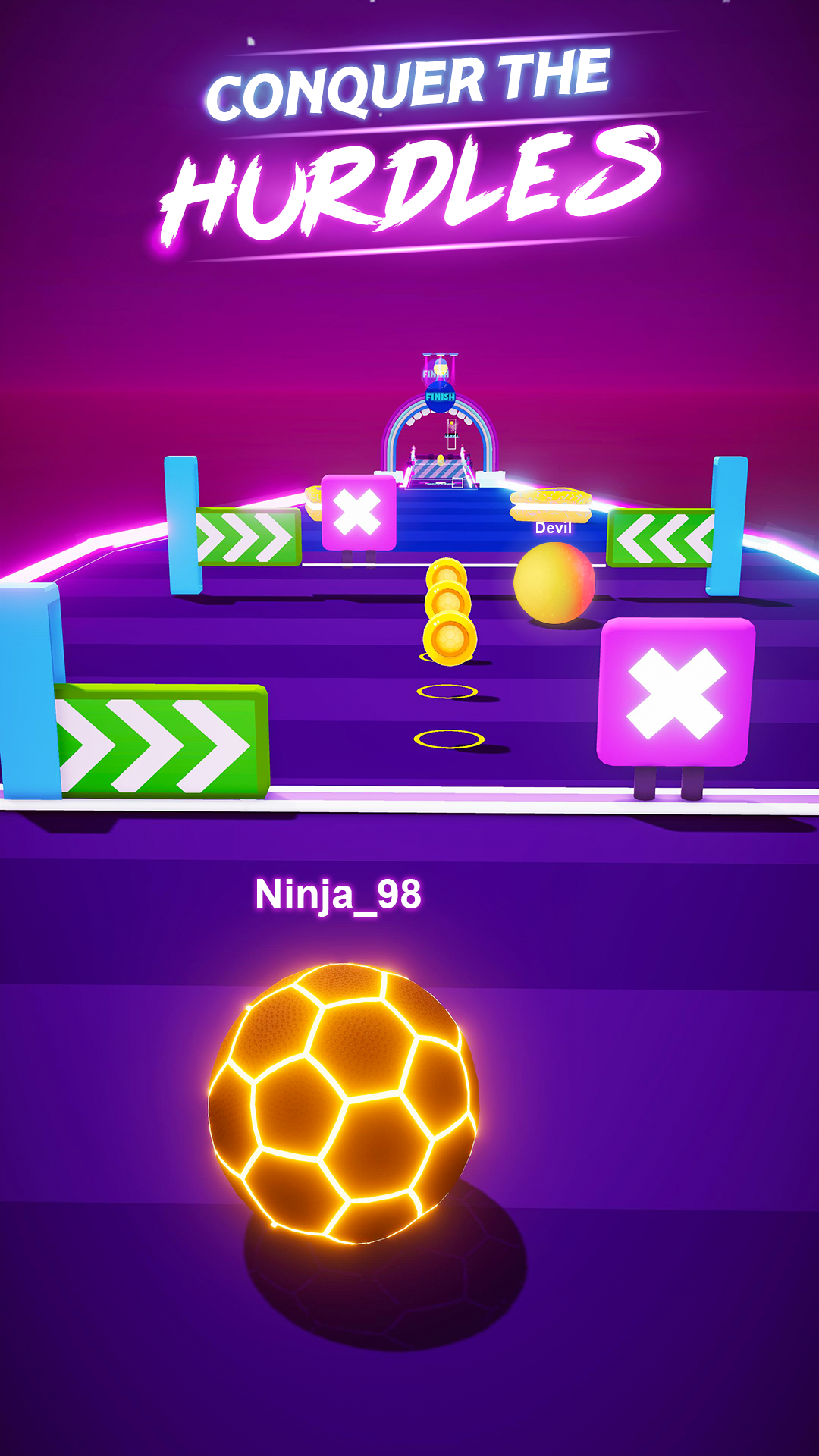 اسکرین شات 2 بازی Ball Guyz - Rolling Ball Games