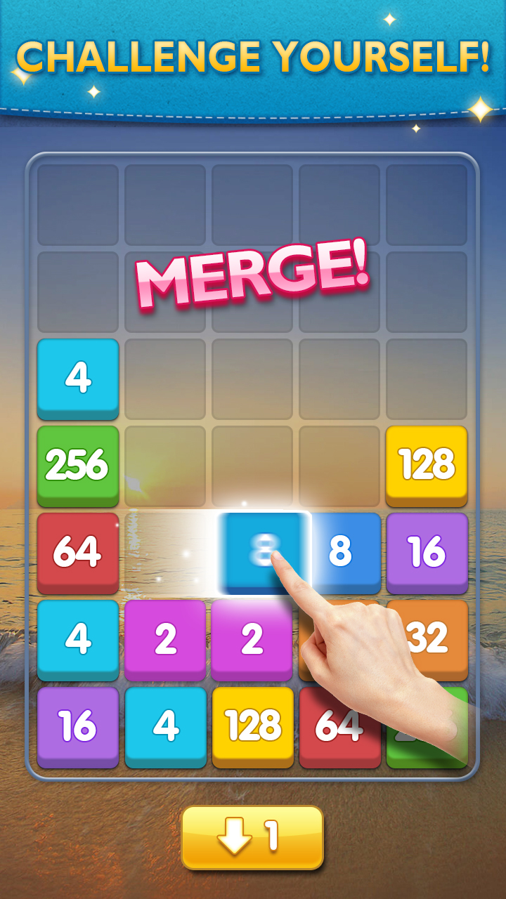 اسکرین شات 3 بازی Merge Games - 2048 Puzzle