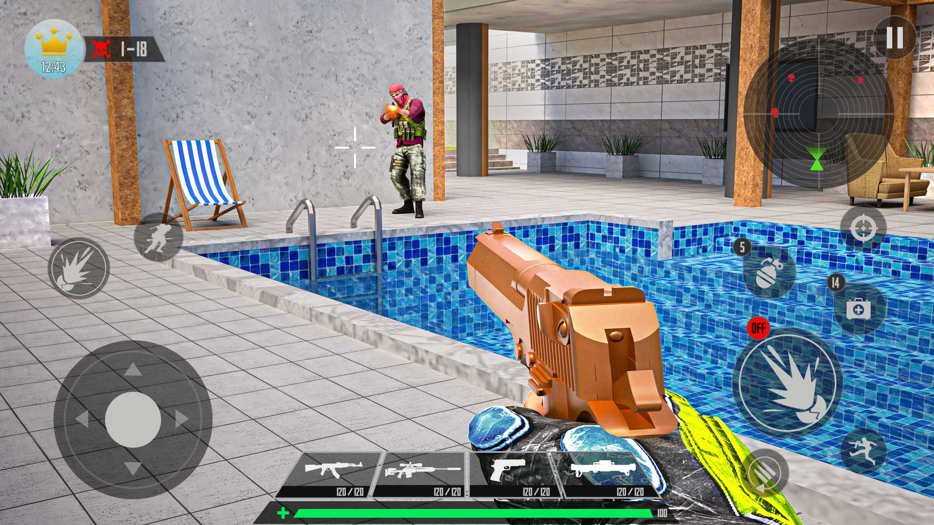 اسکرین شات 2 بازی Commando Gun Shooting Games