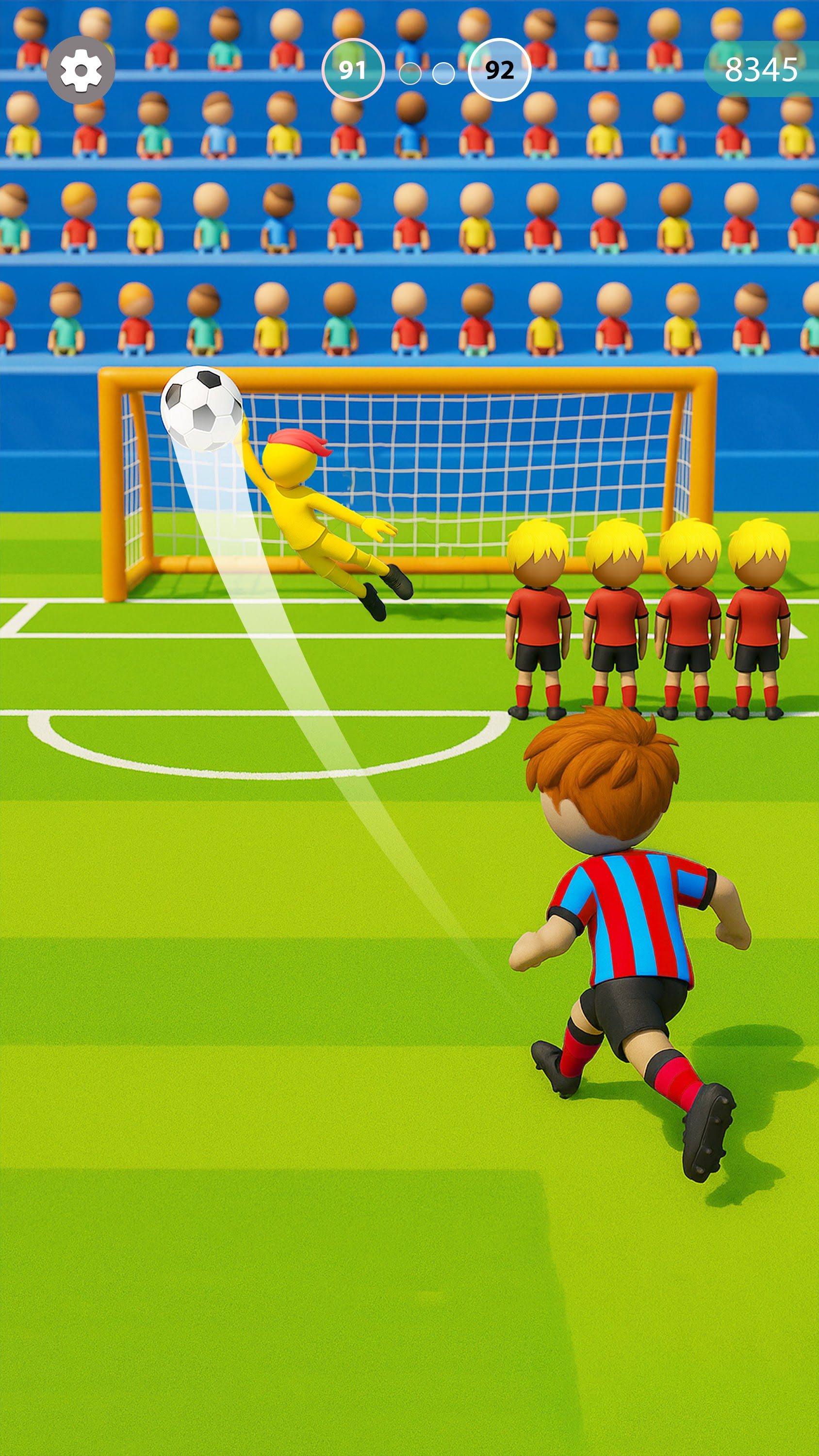 اسکرین شات 3 بازی Soccer Goal Match・Sports Games