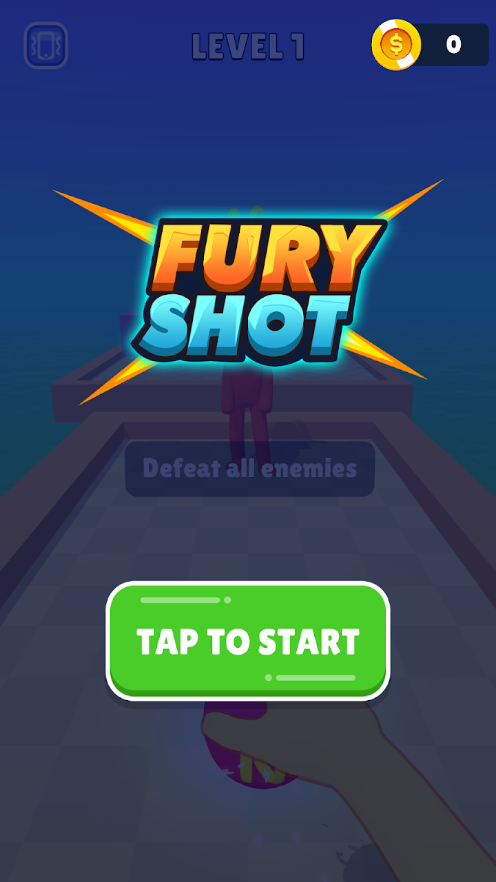 اسکرین شات 1 بازی Fury Shot 3D: Paralyze Them All