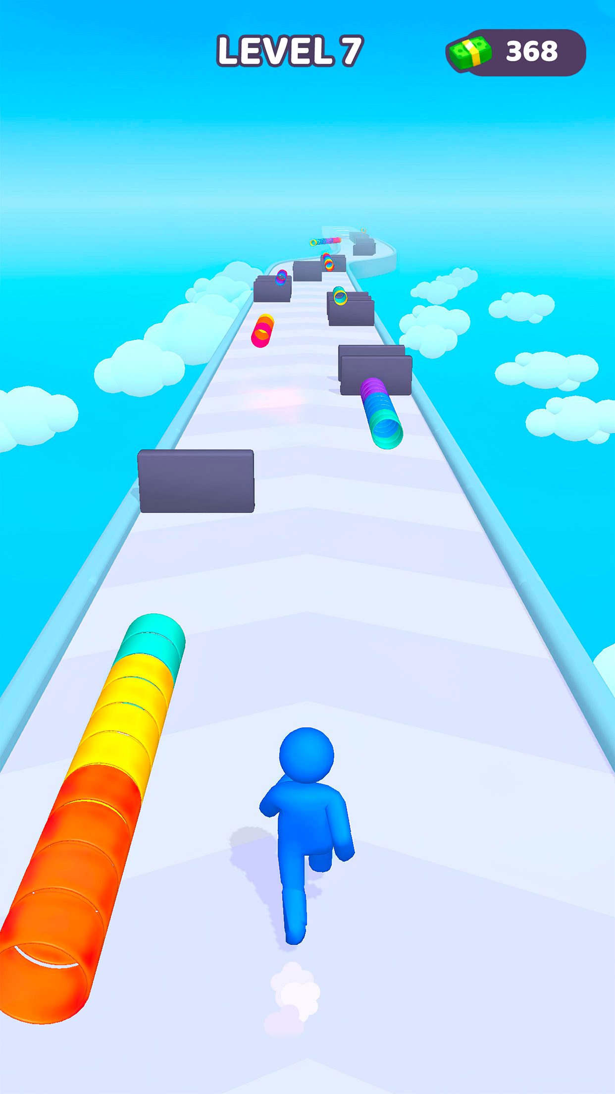 اسکرین شات 1 بازی Layer Man 3D: Run & Collect