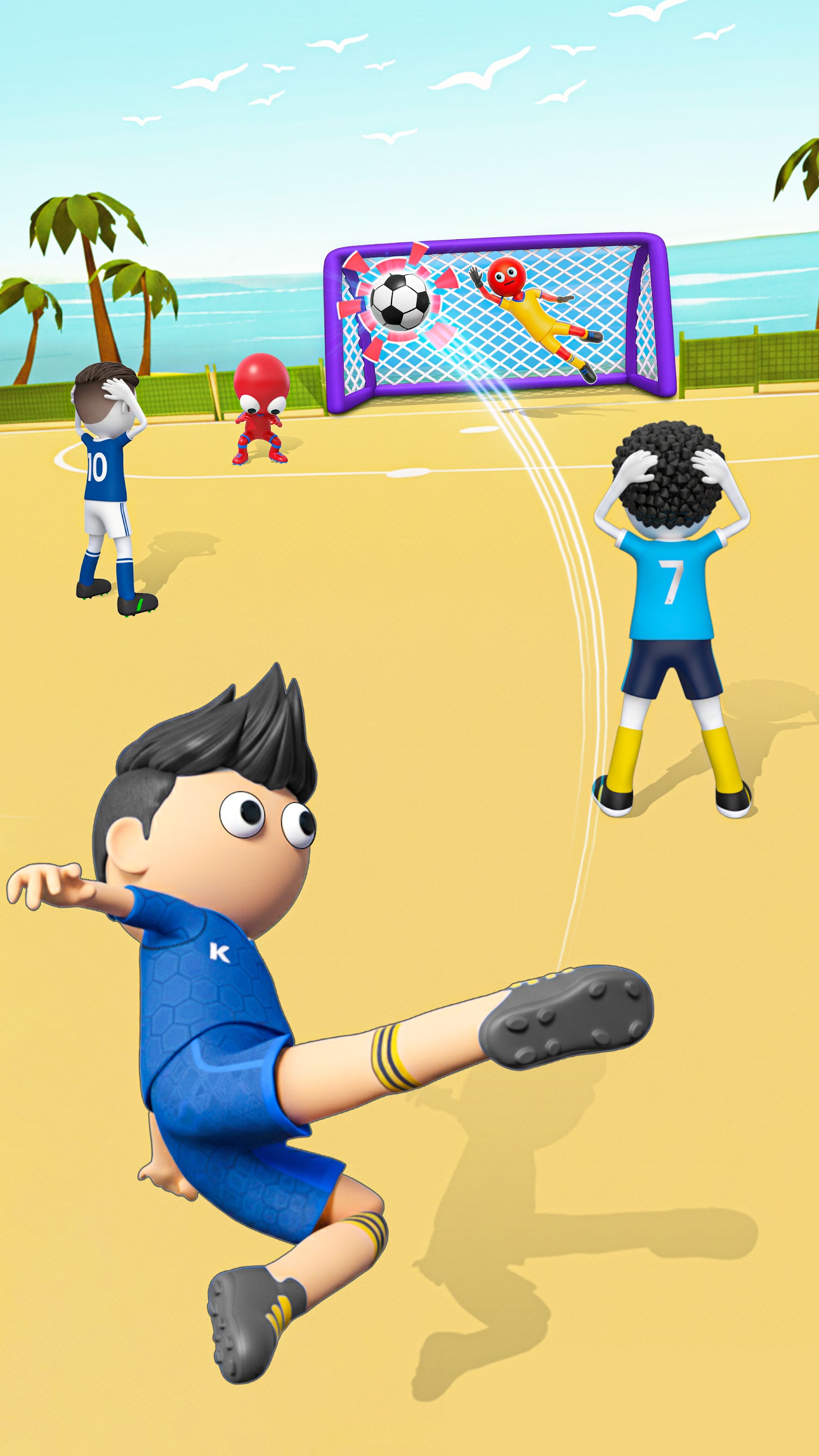 اسکرین شات 4 بازی Kick It – Fun Soccer Game