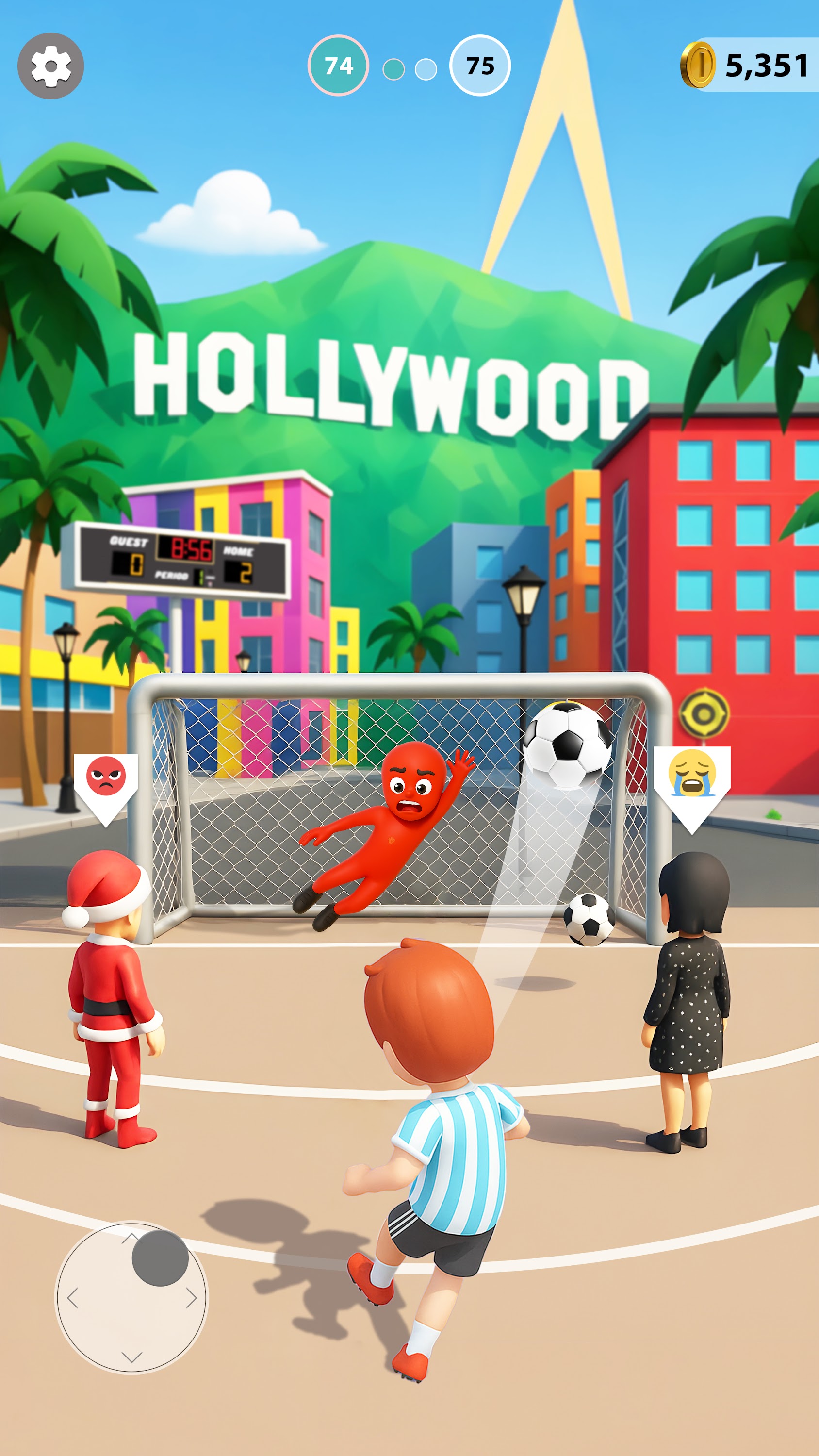 اسکرین شات 2 بازی Kick Off! Football Soccer Star