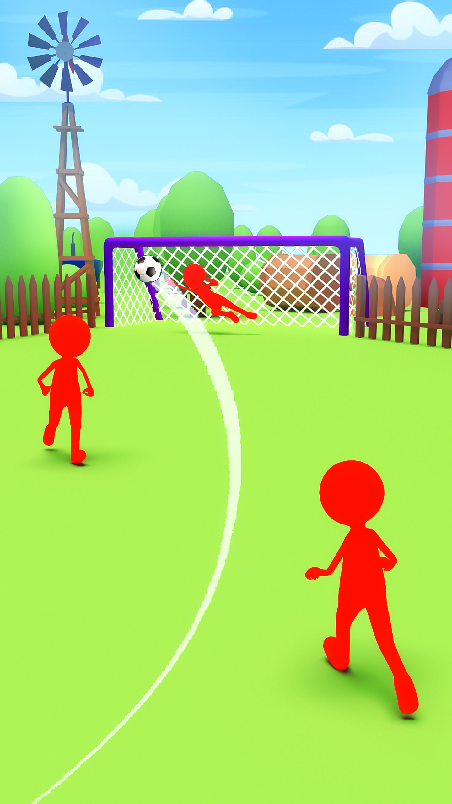 اسکرین شات 3 بازی Wonder Goal: Fun Football Kick