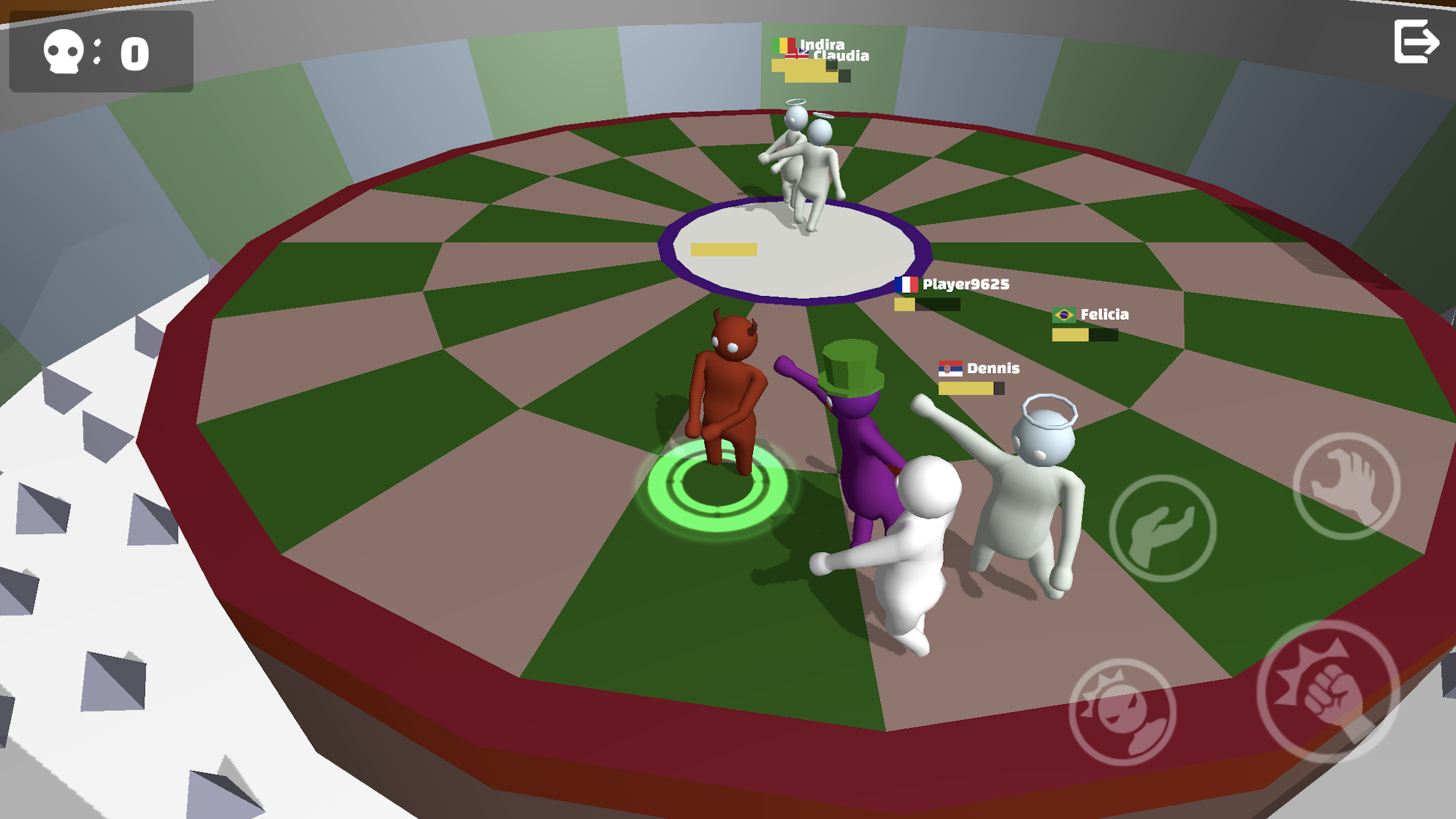 اسکرین شات بازی Noodleman.io 2 - Fight Party 4