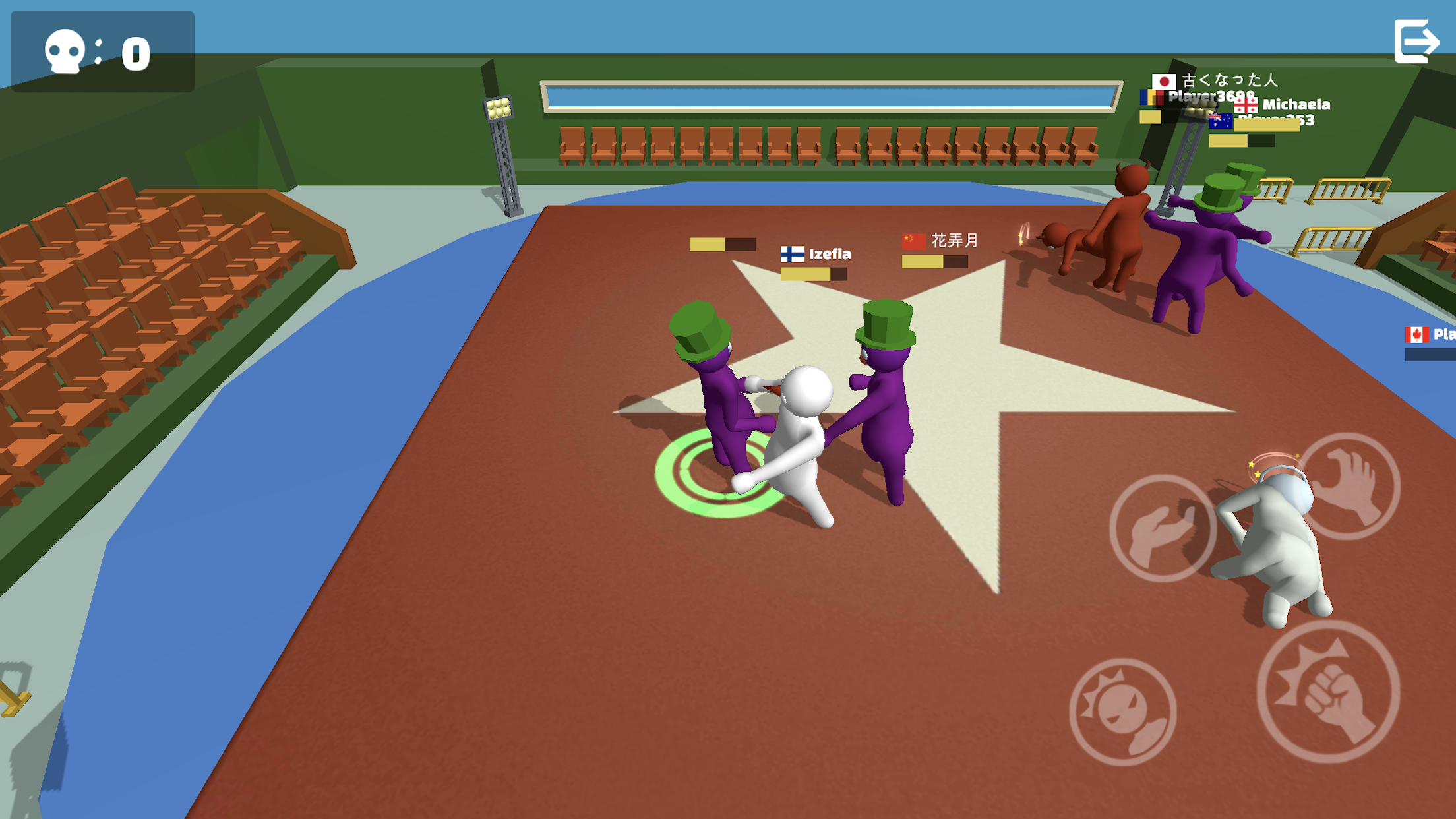 اسکرین شات بازی Noodleman.io 2 - Fight Party 3