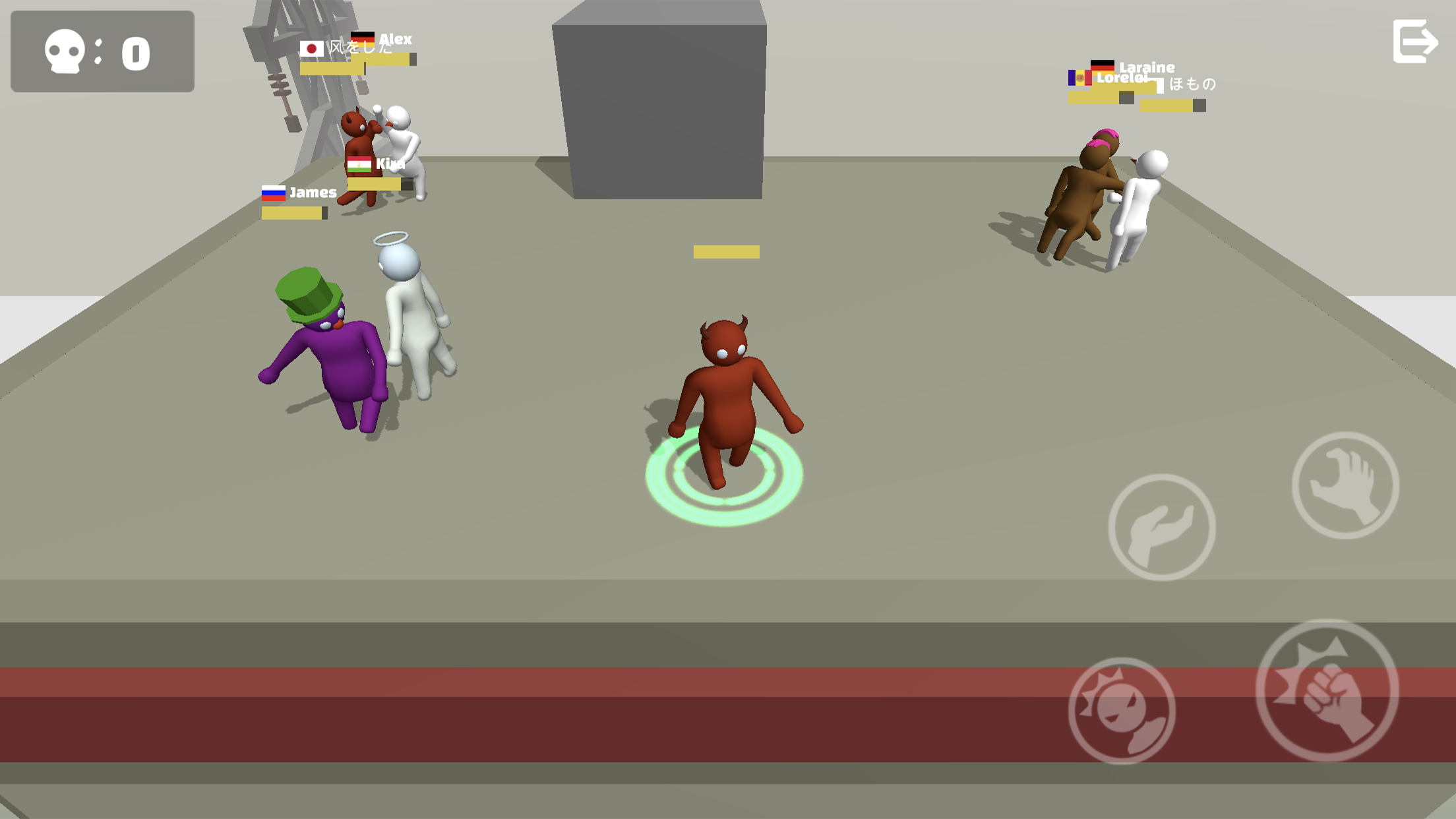 اسکرین شات بازی Noodleman.io 2 - Fight Party 2