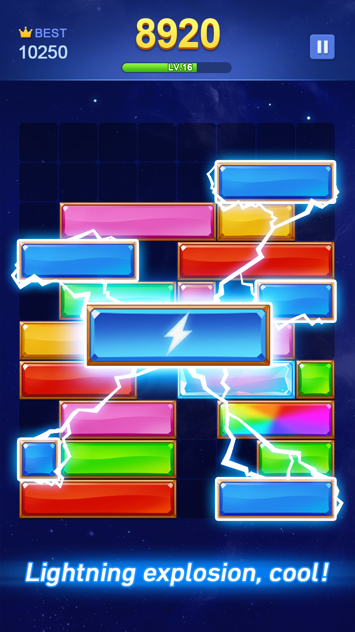 اسکرین شات 3 بازی Jewel Puzzle - Merge game