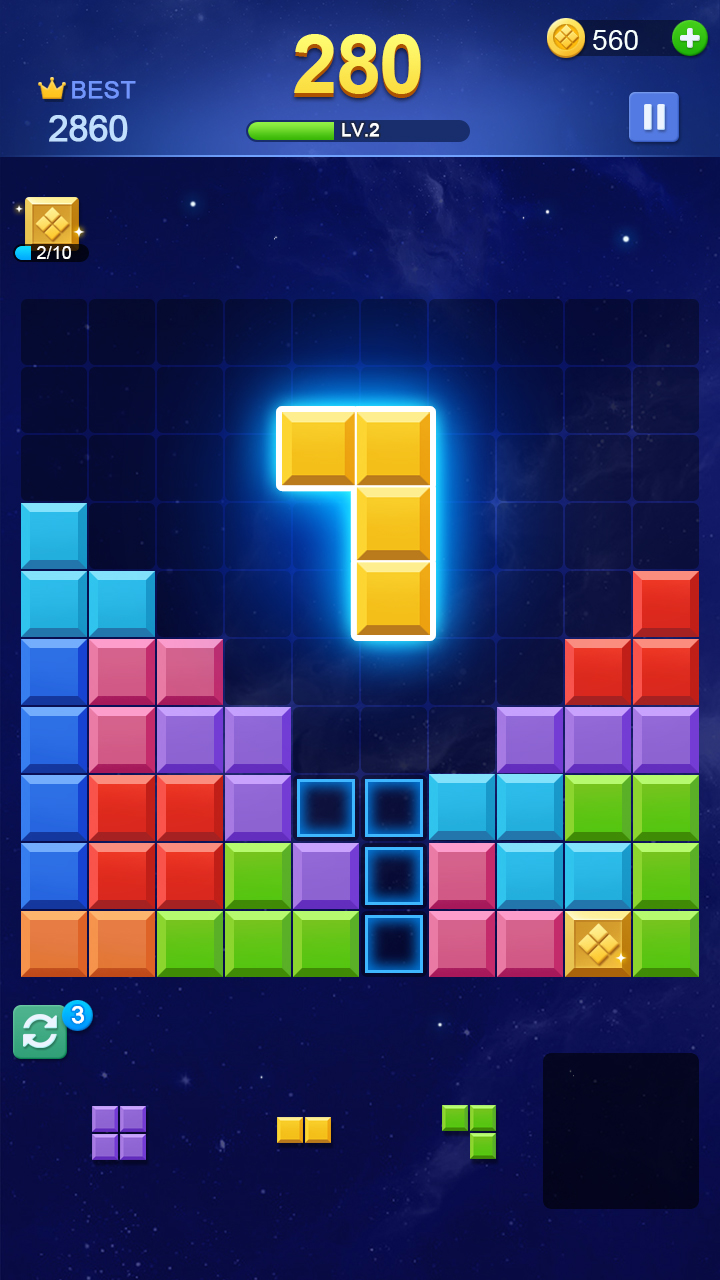 اسکرین شات 4 بازی Jewel Puzzle - Merge game