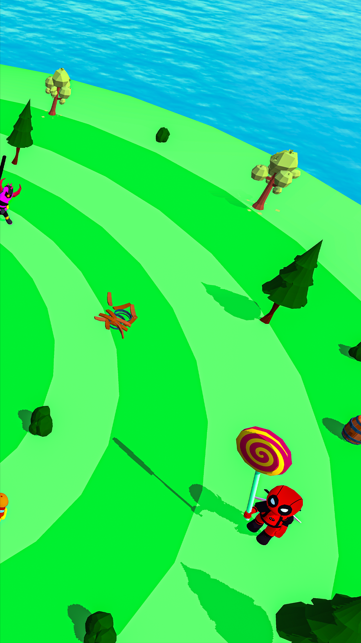 اسکرین شات 3 بازی Smashers.io - Fun io games