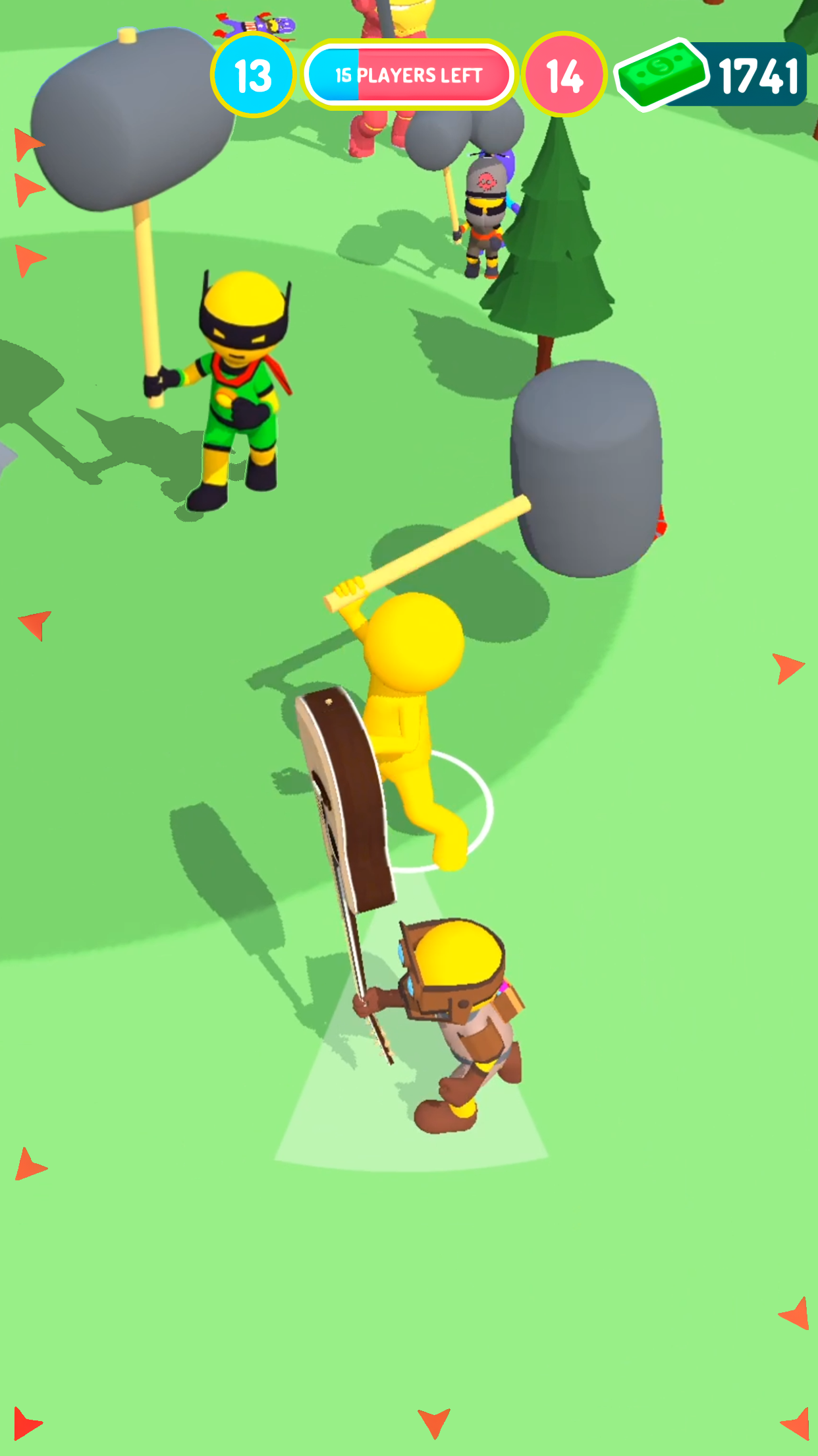 اسکرین شات 4 بازی Smashers.io - Fun io games