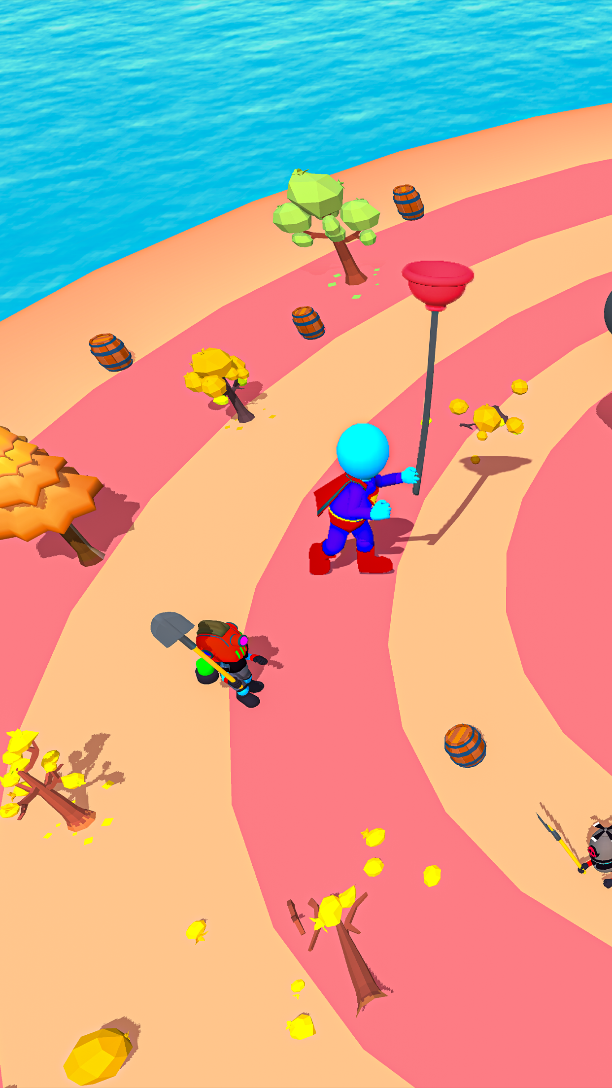 اسکرین شات 1 بازی Smashers.io - Fun io games