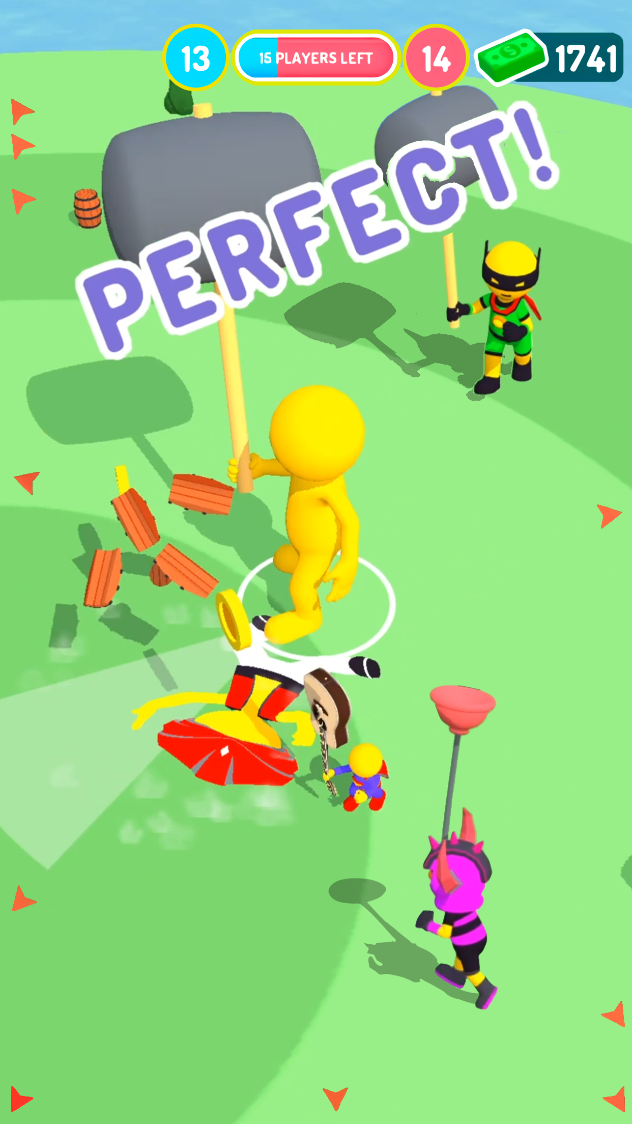 اسکرین شات 8 بازی Smashers.io - Fun io games