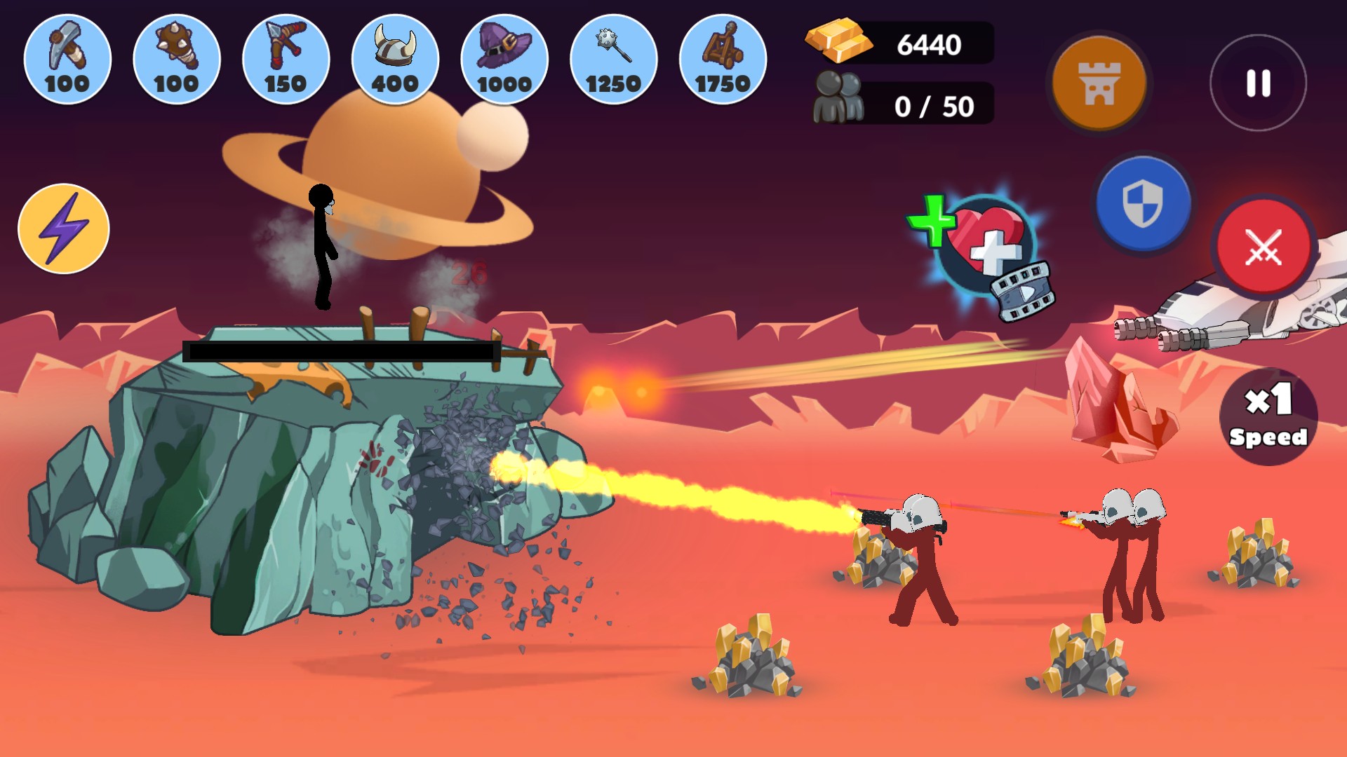 اسکرین شات 2 بازی Stickman History Battle