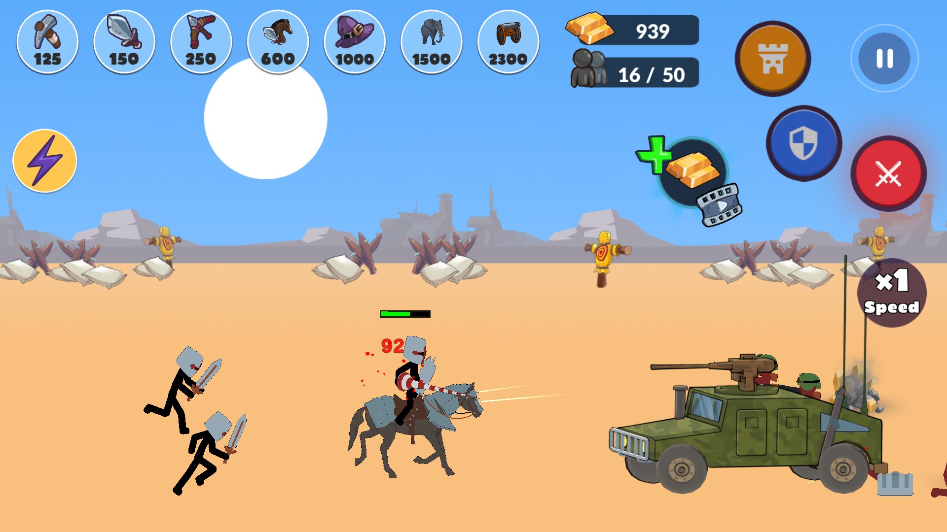 اسکرین شات 6 بازی Stickman History Battle