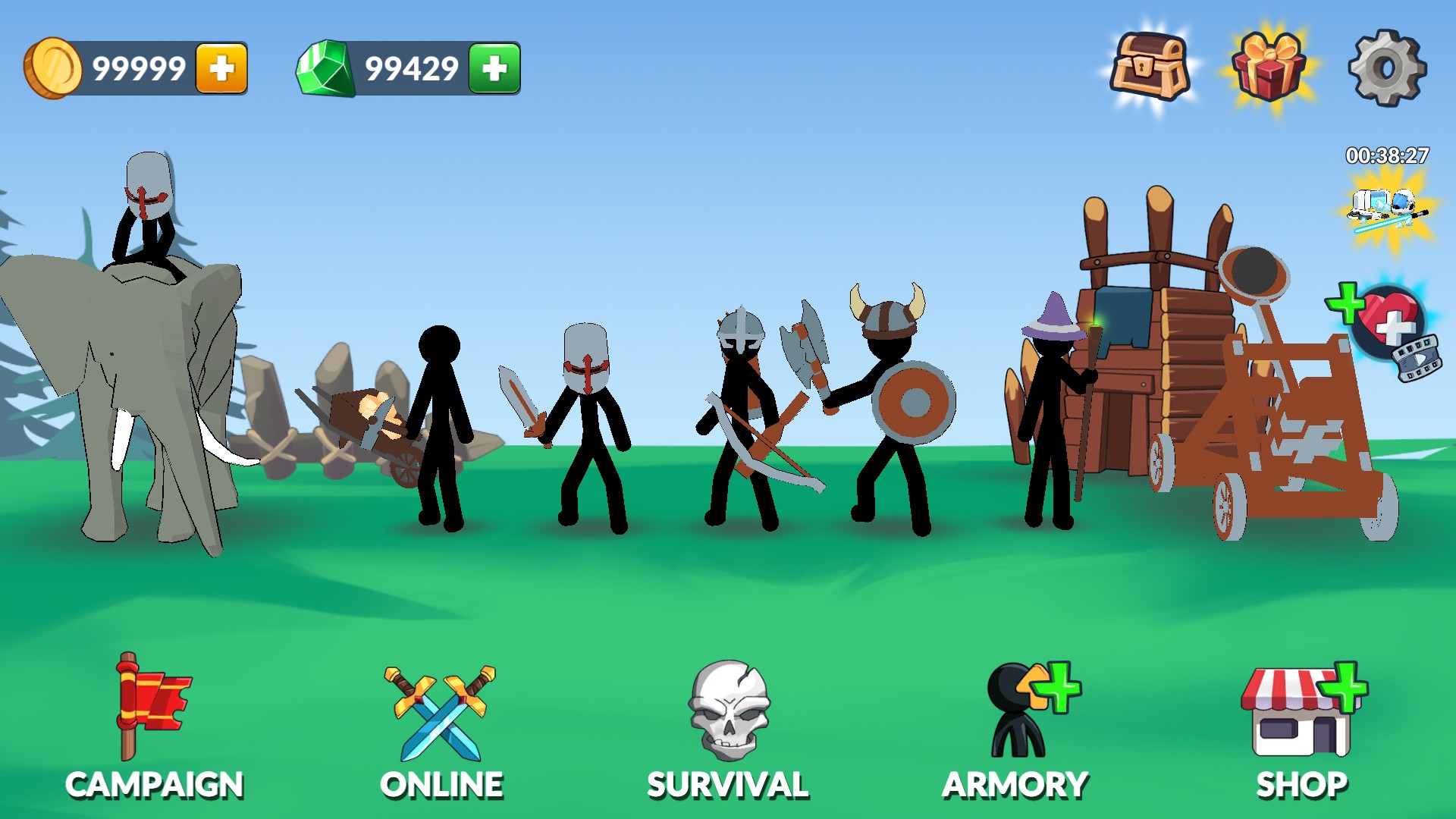 اسکرین شات 4 بازی Stickman History Battle