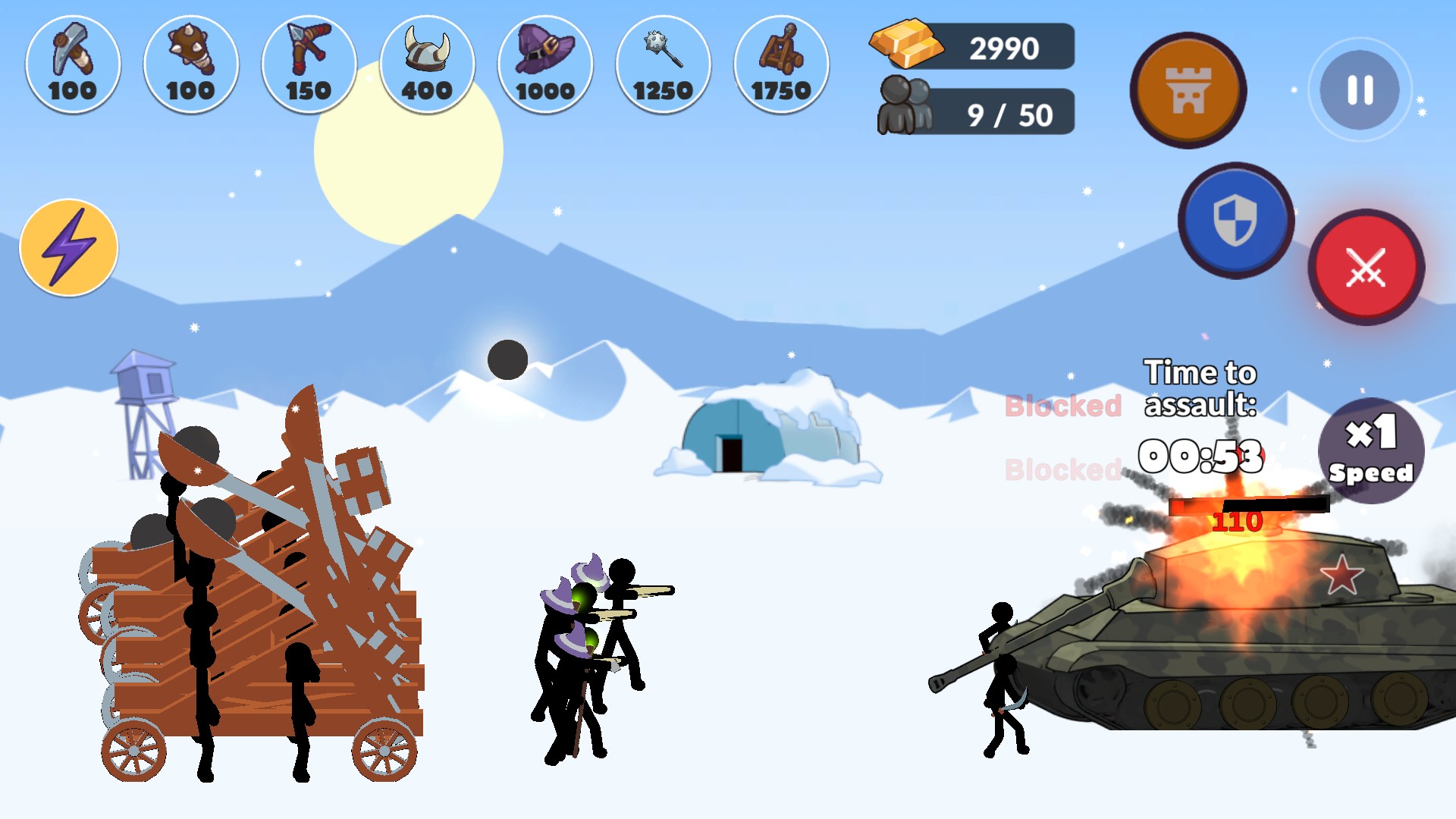 اسکرین شات 1 بازی Stickman History Battle