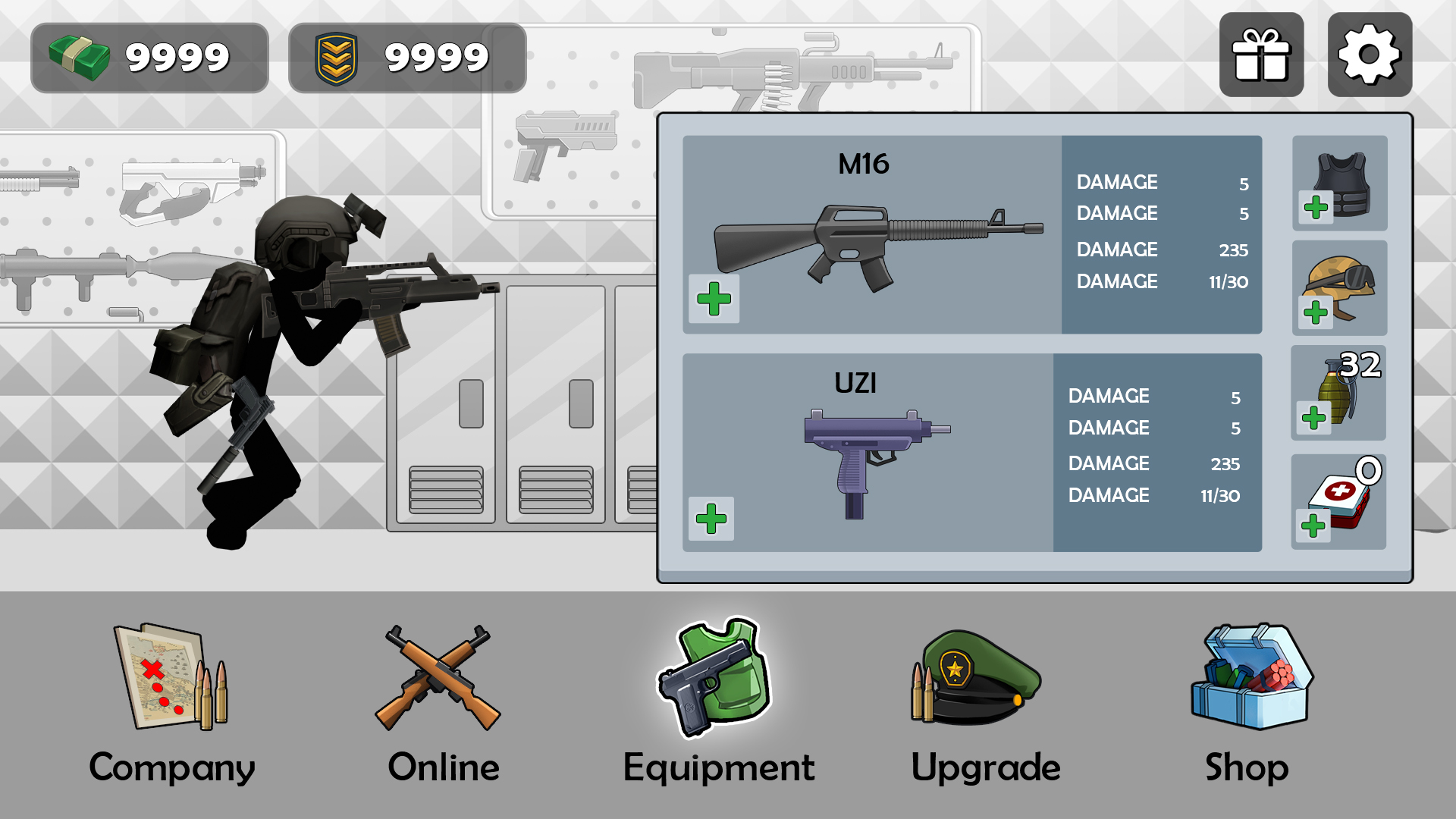 اسکرین شات 2 بازی Stickman Warfare Battle Strike