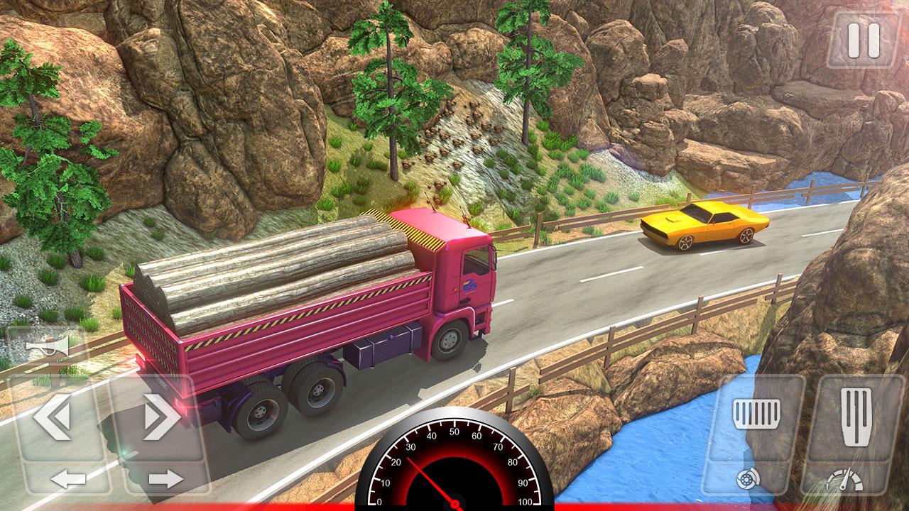 اسکرین شات 4 بازی Offline Cargo Truck Games 3D