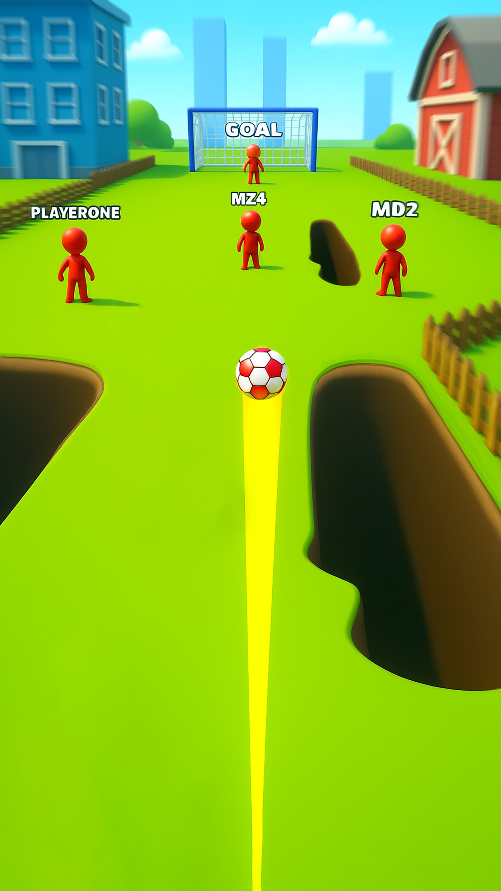 اسکرین شات 2 بازی Crazy Goal — Fun Soccer Game