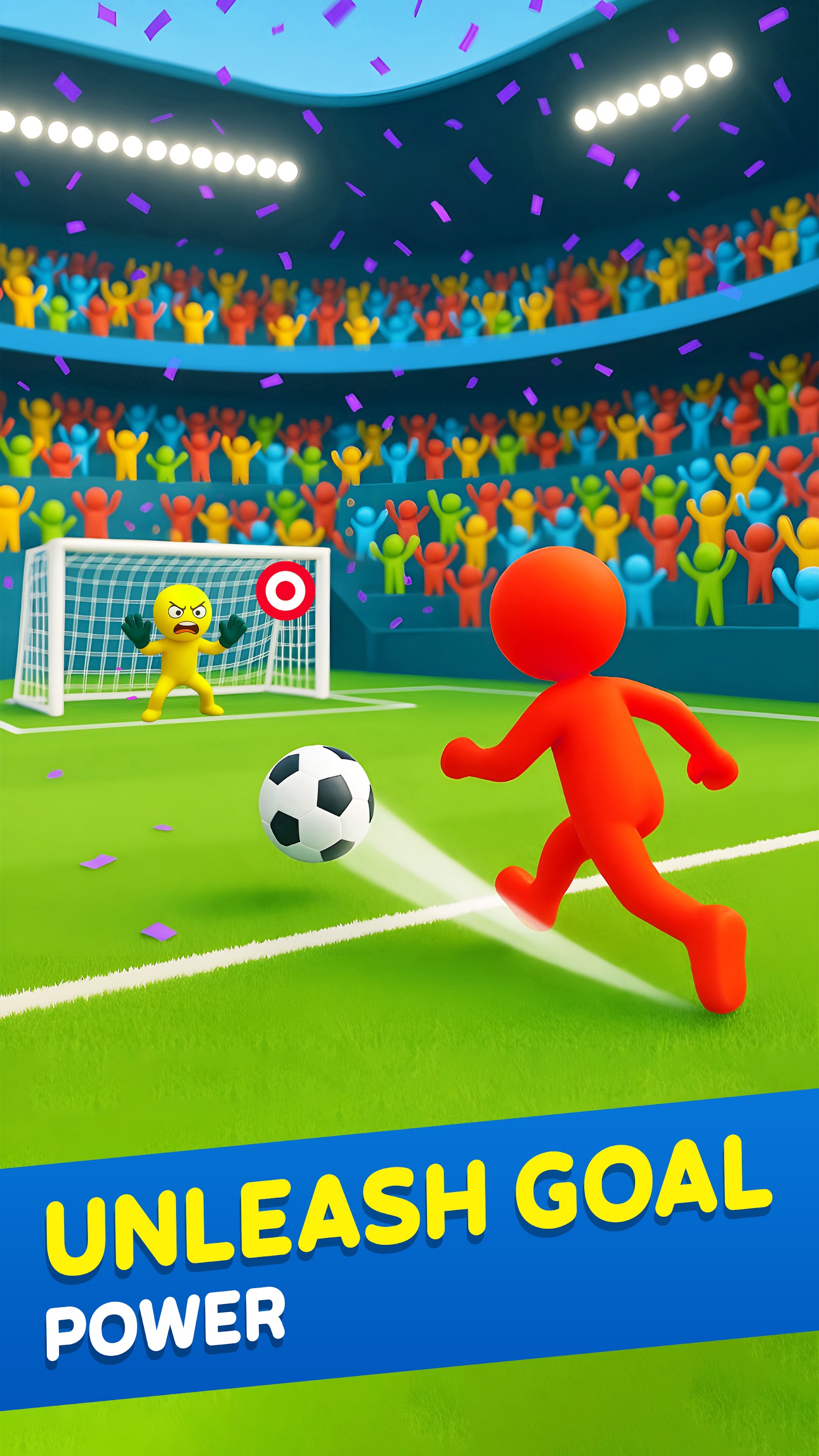 اسکرین شات 5 بازی Crazy Goal — Fun Soccer Game
