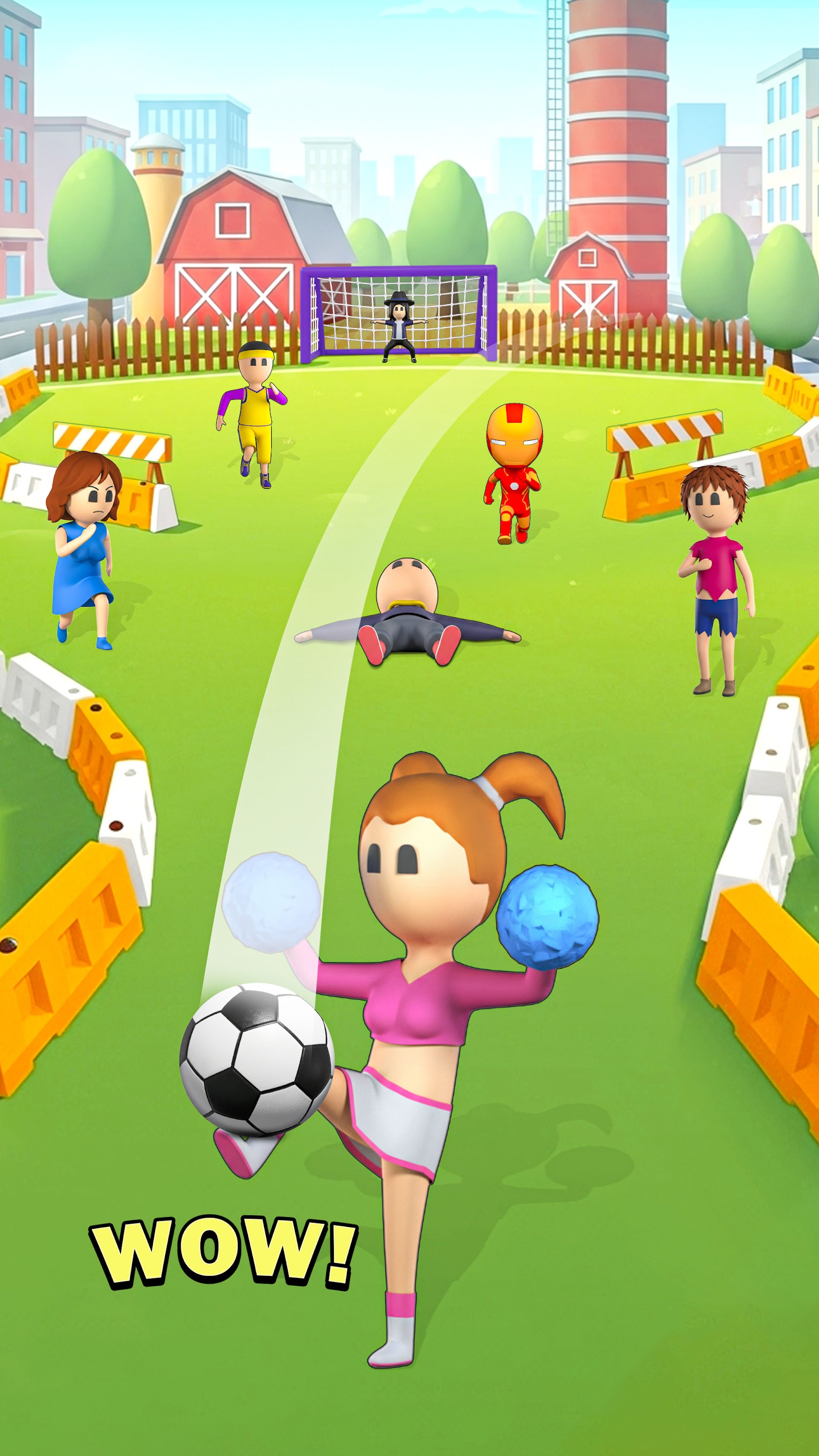 اسکرین شات 4 بازی Kick to Victory: Soccer Games