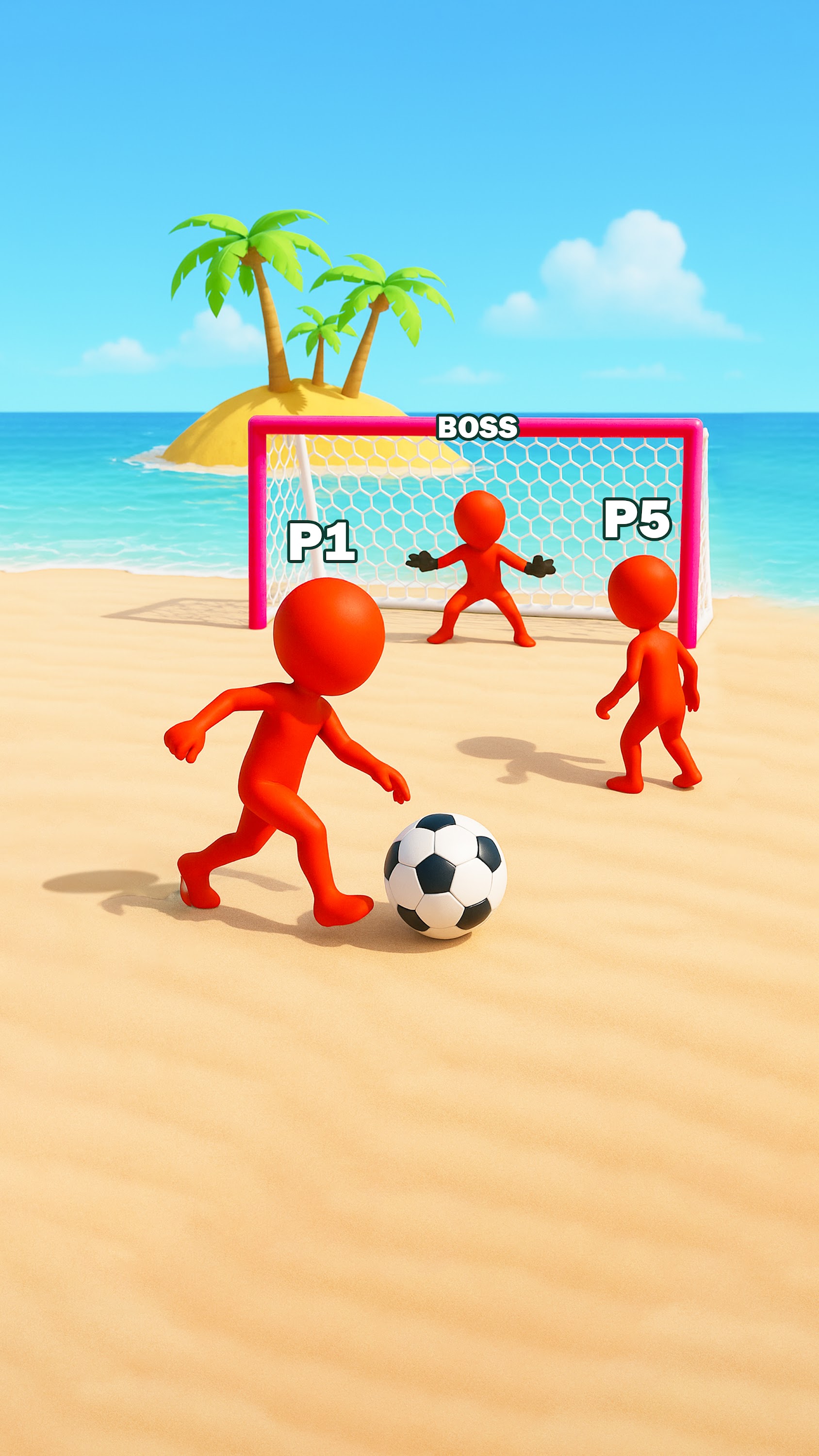 اسکرین شات 6 بازی Crazy Goal — Fun Soccer Game
