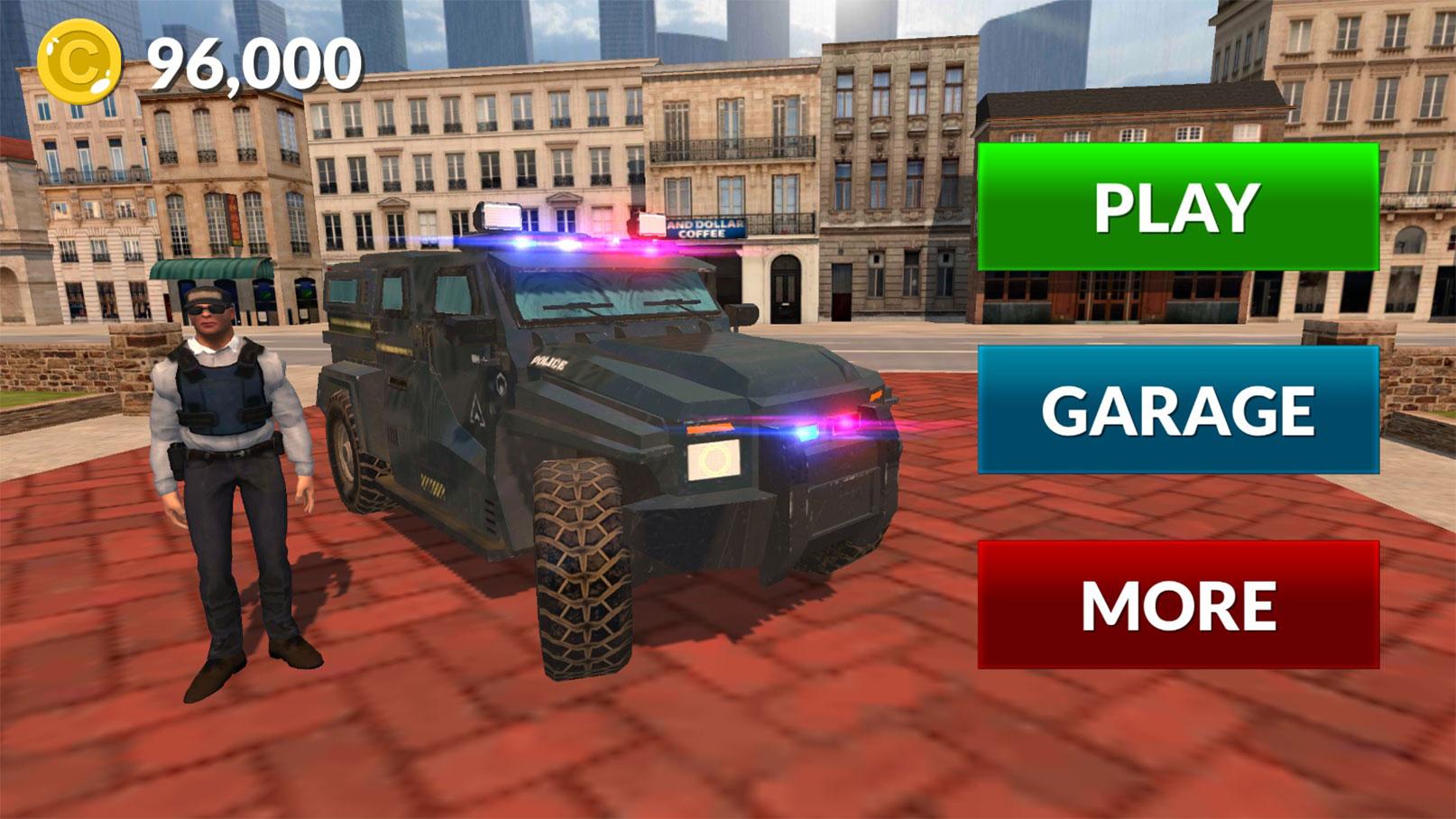 اسکرین شات 4 بازی American Police Car Driving