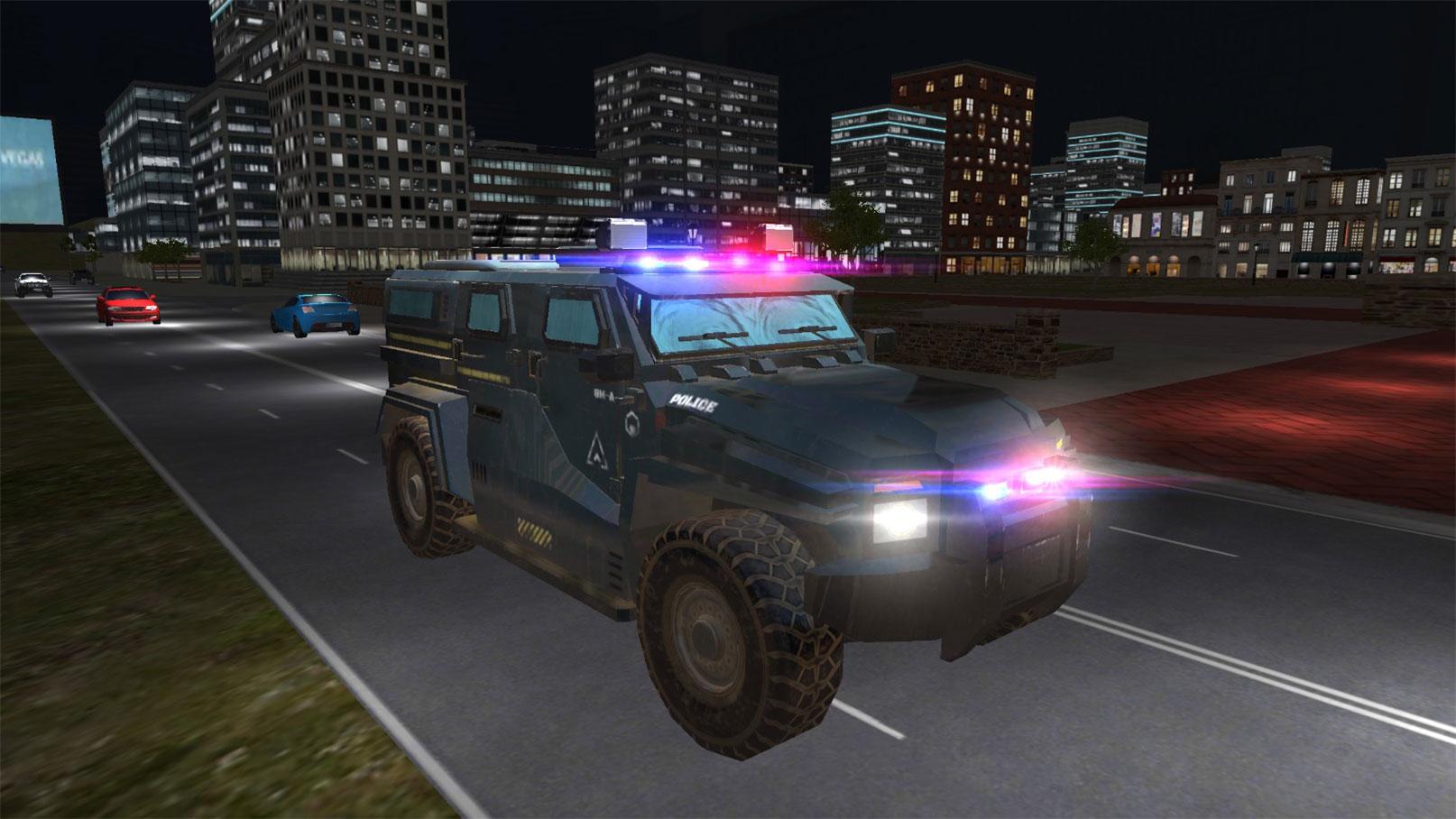 اسکرین شات 3 بازی American Police Car Driving