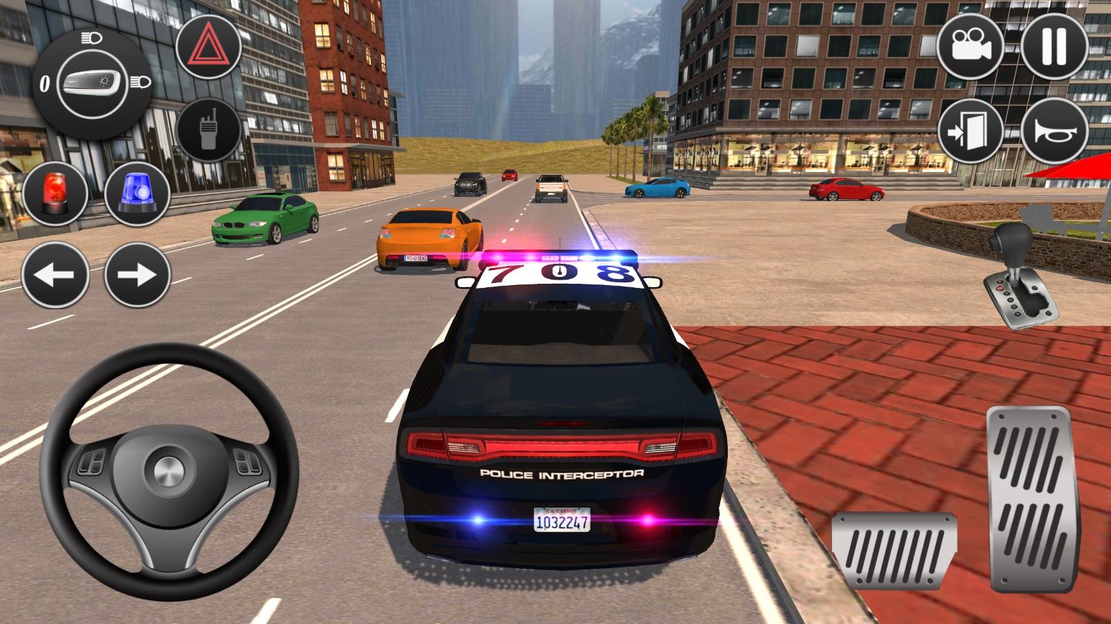 اسکرین شات 1 بازی American Fast Police Driving