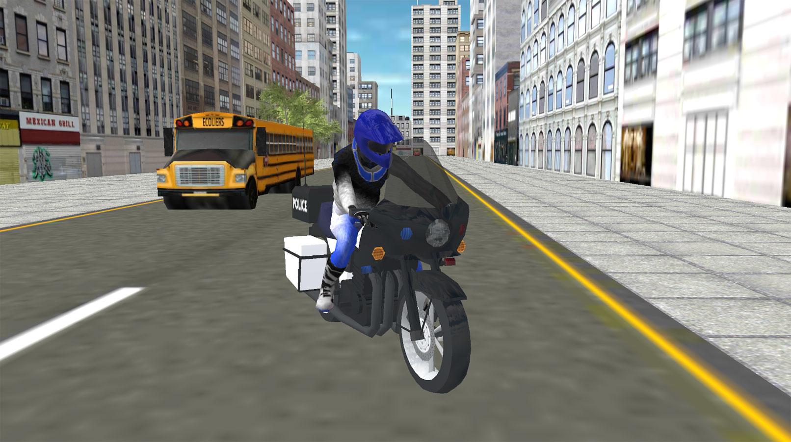اسکرین شات 5 بازی Police Motorbike Simulator
