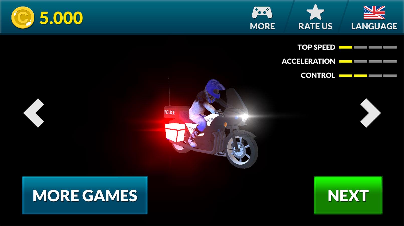 اسکرین شات 4 بازی Police Motorbike Simulator