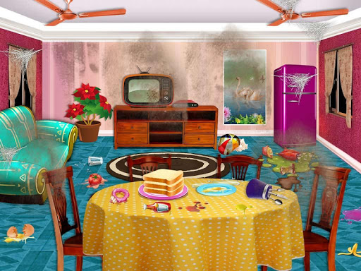 اسکرین شات 4 بازی My Sweet House Cleaning Game