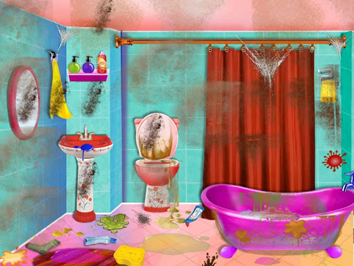 اسکرین شات 1 بازی My Sweet House Cleaning Game