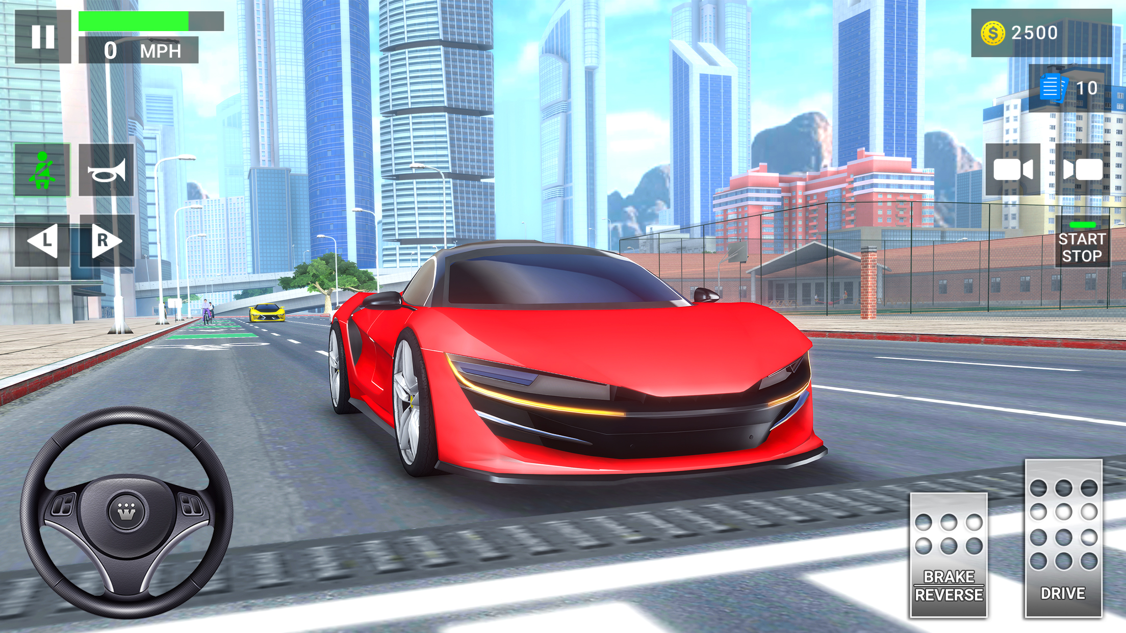 اسکرین شات 1 بازی Driving Academy 2 Car Games