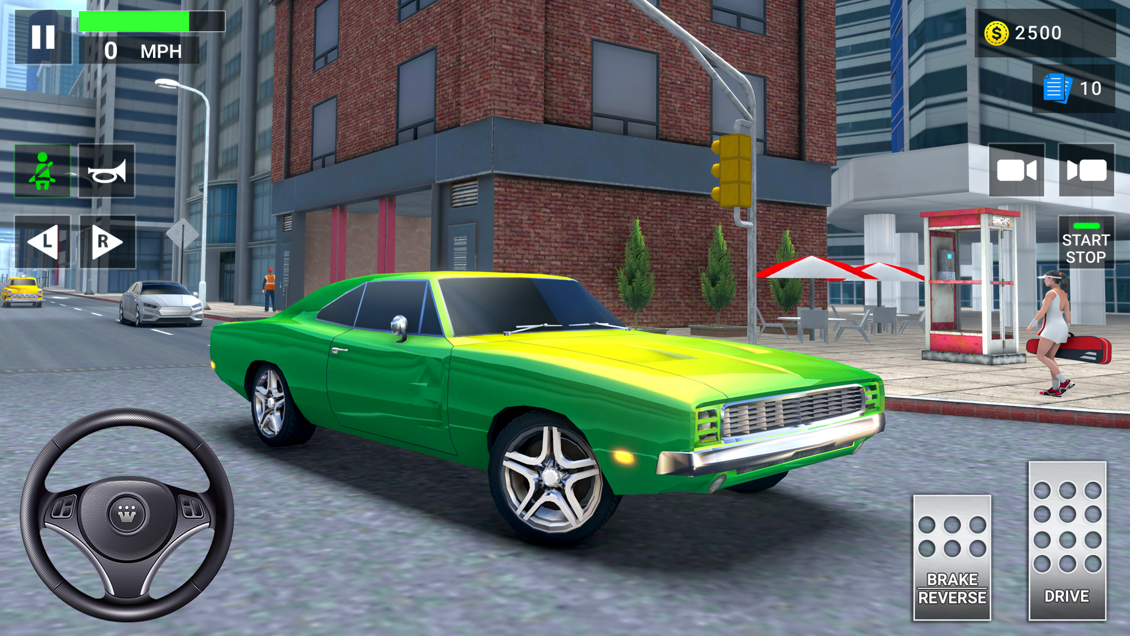 اسکرین شات 5 بازی Driving Academy 2 Car Games