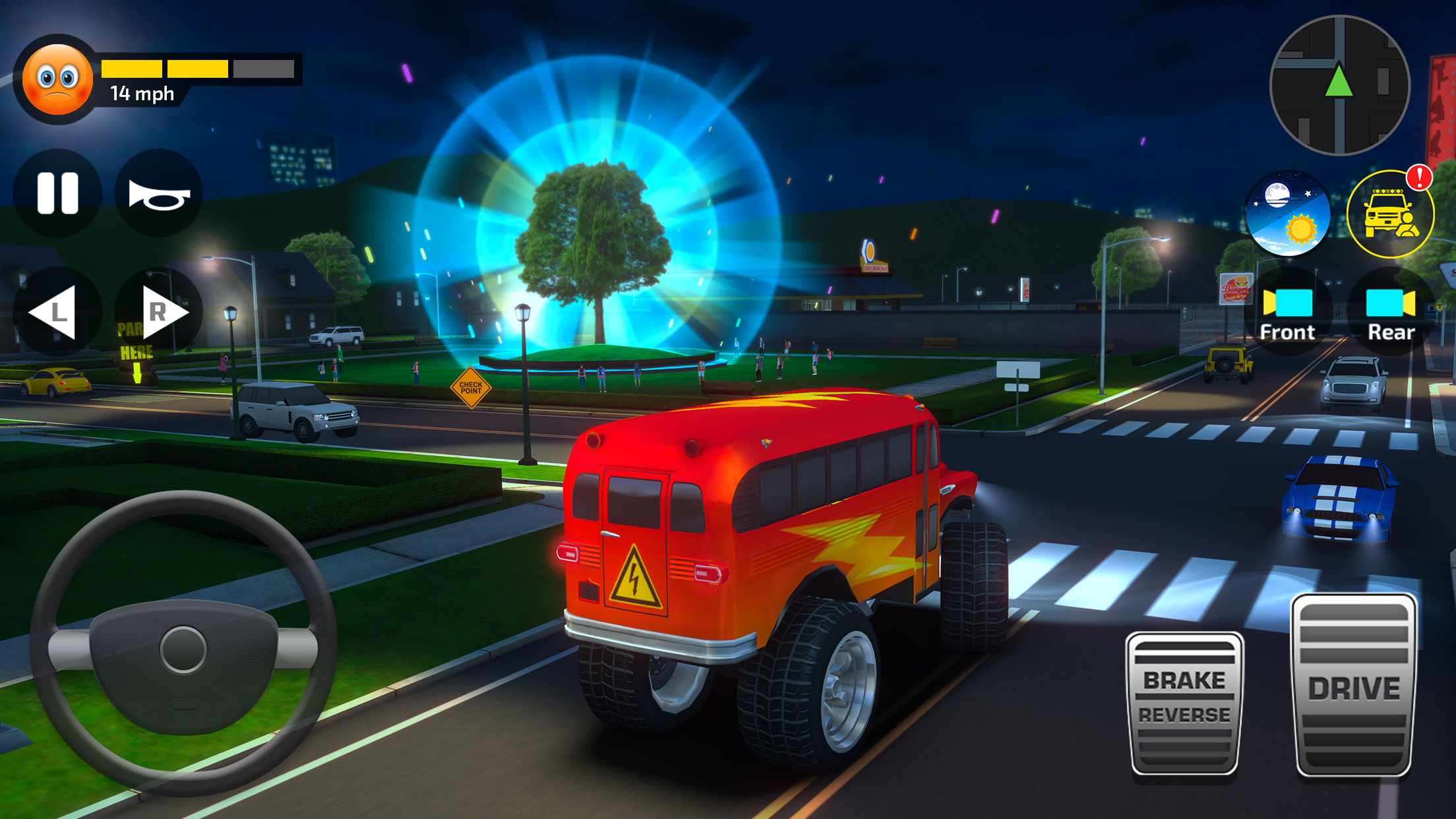 اسکرین شات 7 بازی School Bus Simulator Driving
