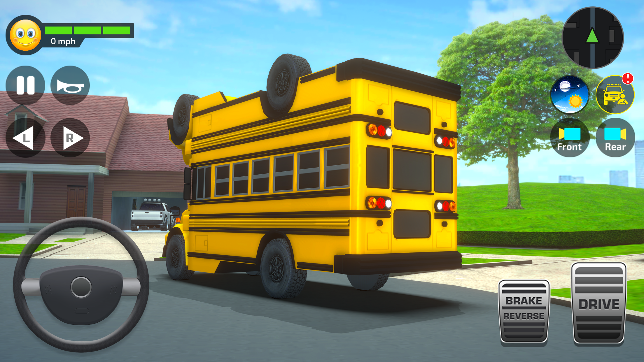 اسکرین شات 3 بازی School Bus Simulator Driving