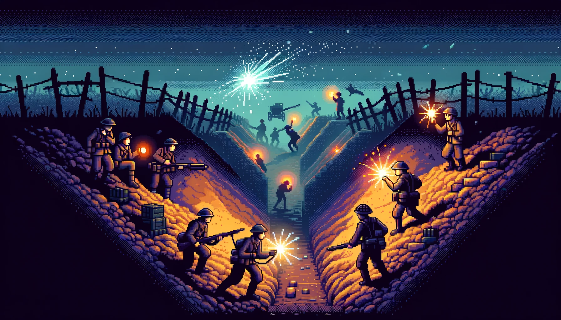 اسکرین شات 2 بازی Trench Warfare - WW1 War Games
