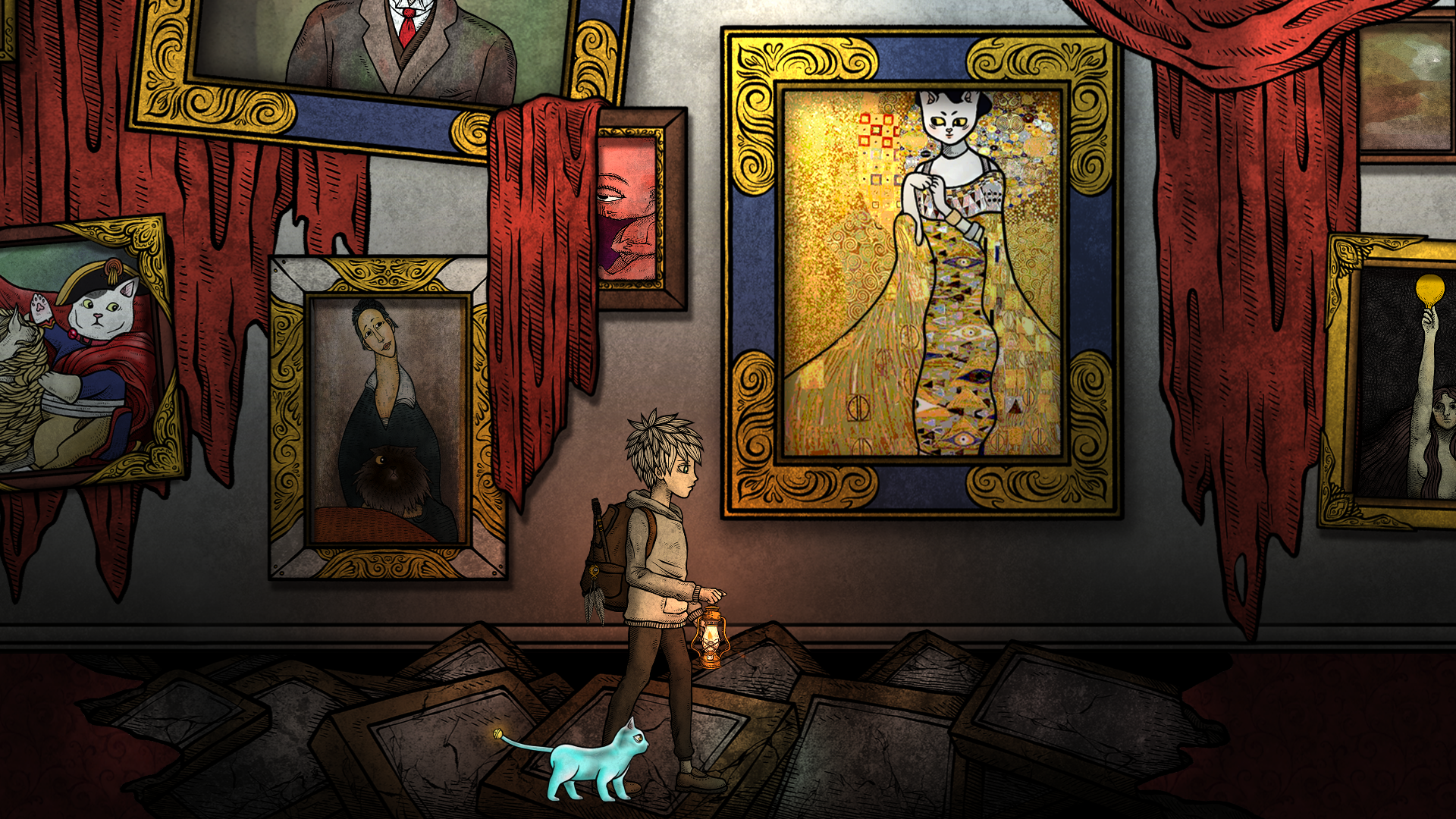 اسکرین شات 1 بازی Cat Museum