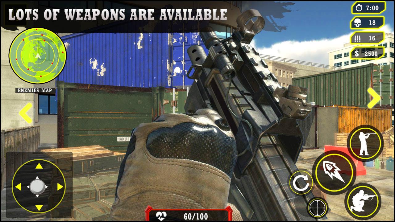 اسکرین شات 3 بازی FPS Strike: Gun Shooter Games