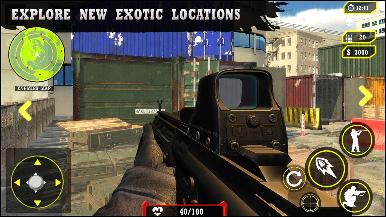 اسکرین شات 2 بازی FPS Strike: Gun Shooter Games