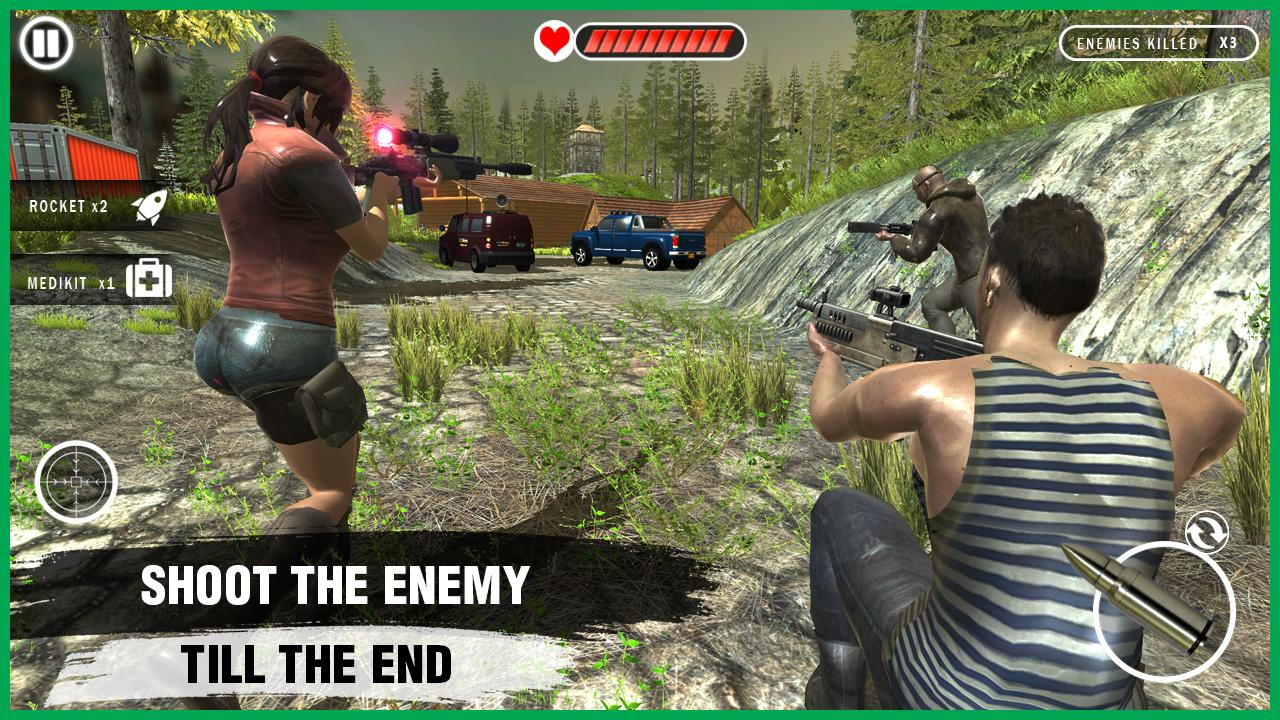 اسکرین شات 2 بازی Battle Shooting War: Gun Games