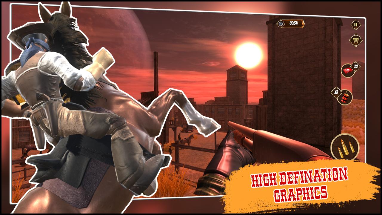 اسکرین شات 3 بازی West Wild Gunfighter: Cowboy