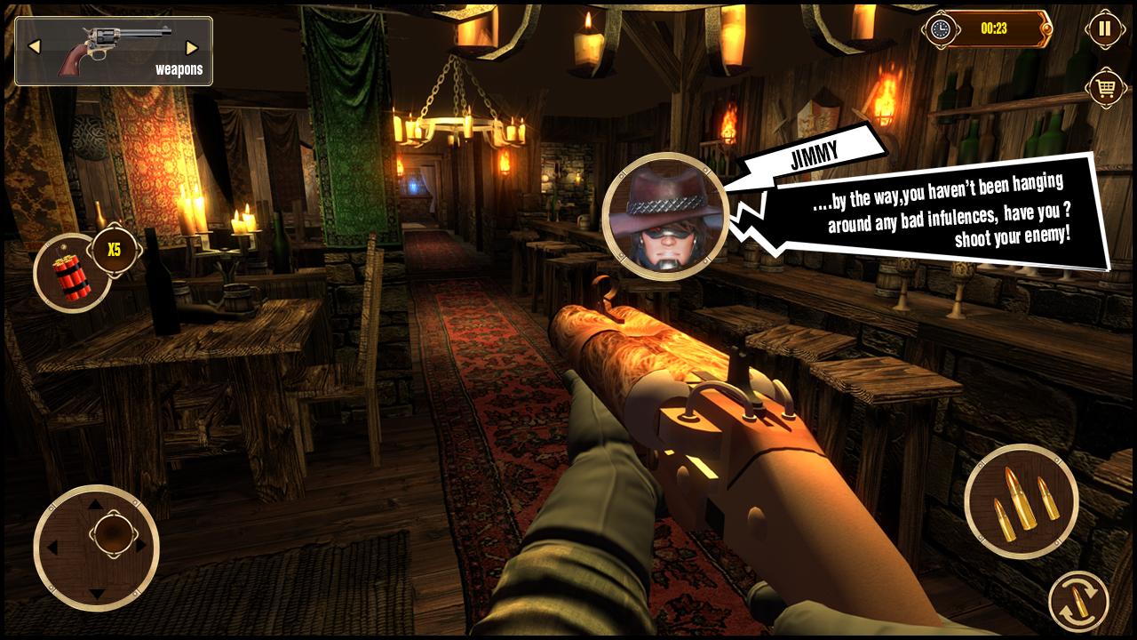 اسکرین شات 1 بازی West Wild Gunfighter: Cowboy