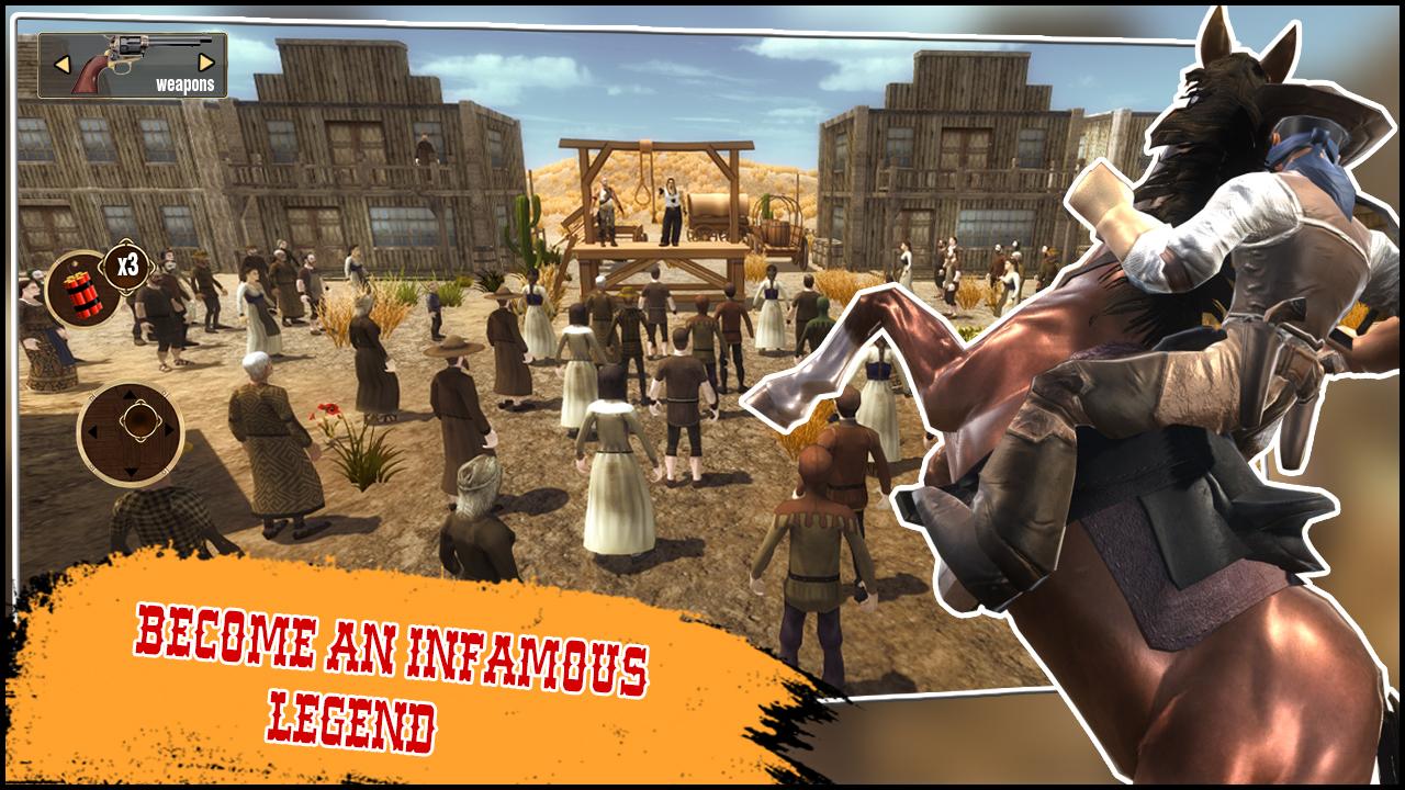 اسکرین شات 5 بازی West Wild Gunfighter: Cowboy