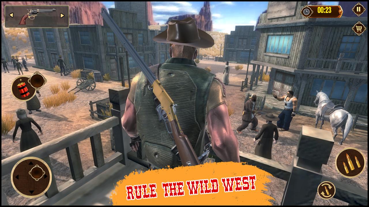 اسکرین شات 4 بازی West Wild Gunfighter: Cowboy