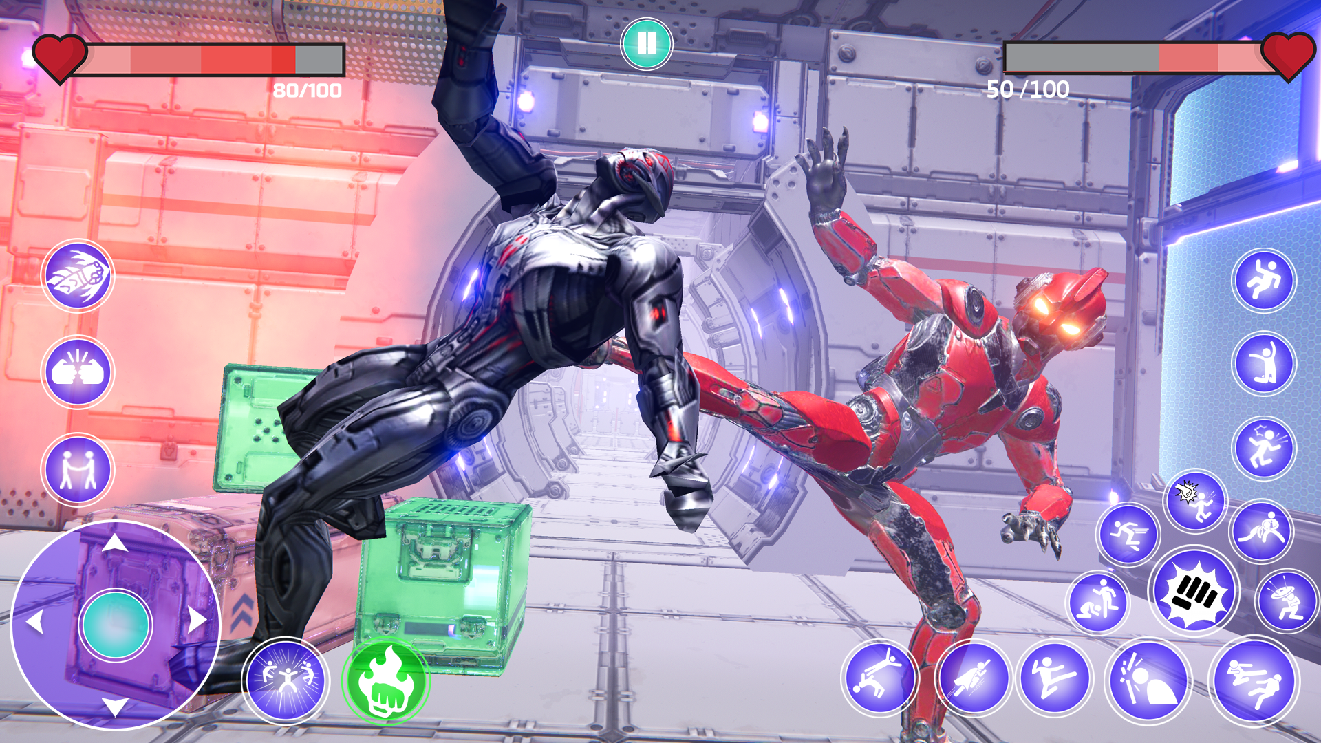 اسکرین شات 2 بازی Transform Robot Fighting Games